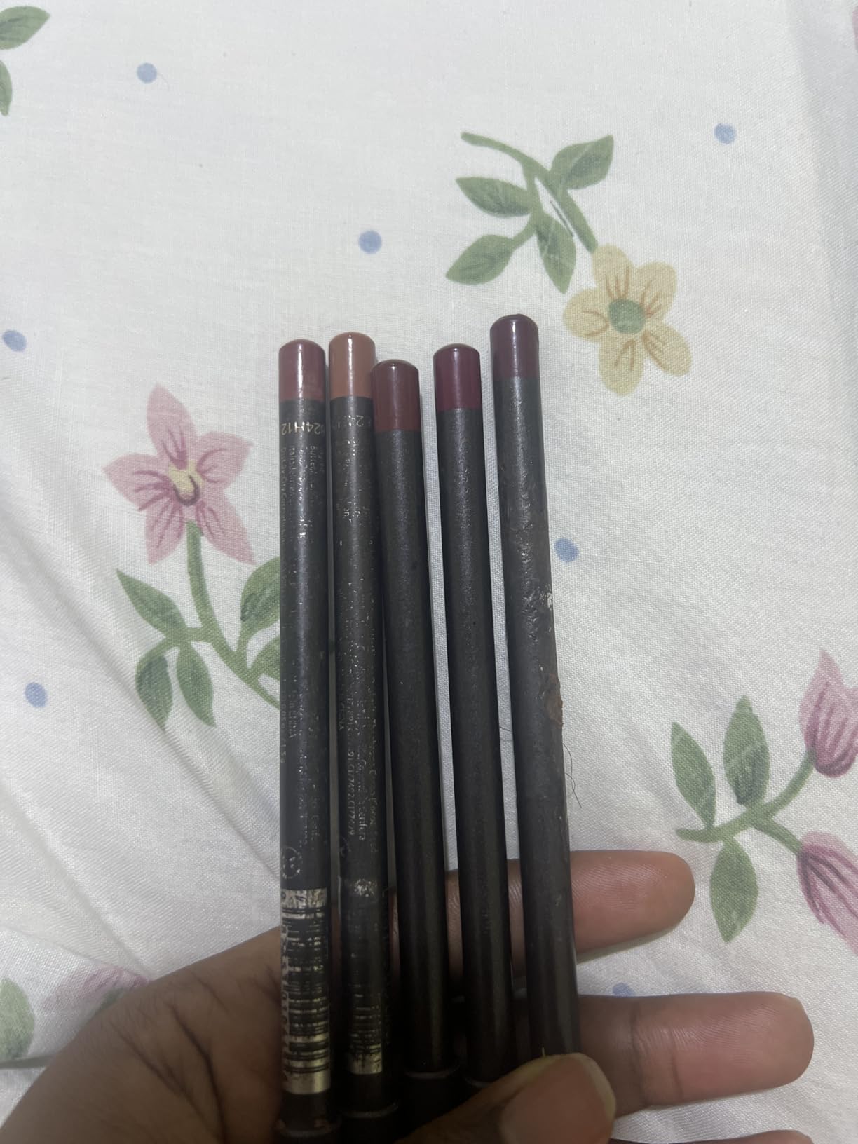 12pc Italia Deluxe Ultra Fine Lip Liner set of 12 color customer photo 2