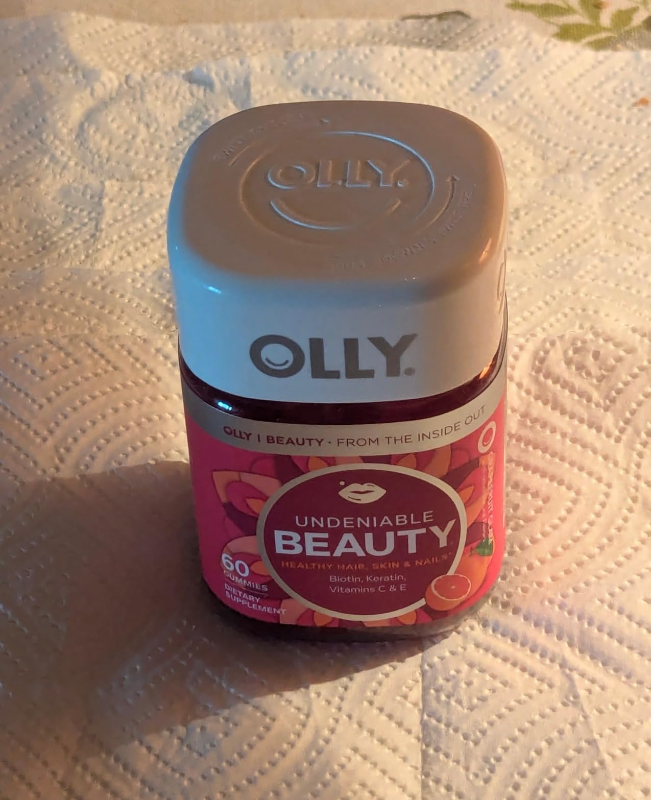 OLLY Hair Skin and Nails Gummies, Undeniable Beauty, Biotin - 60 Count customer photo 1