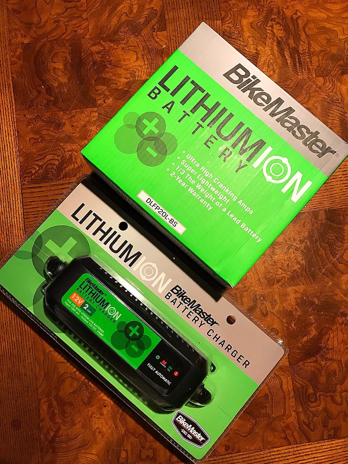 BikeMaster Lithium-Ion Battery Charger/Maintainer customer photo 1