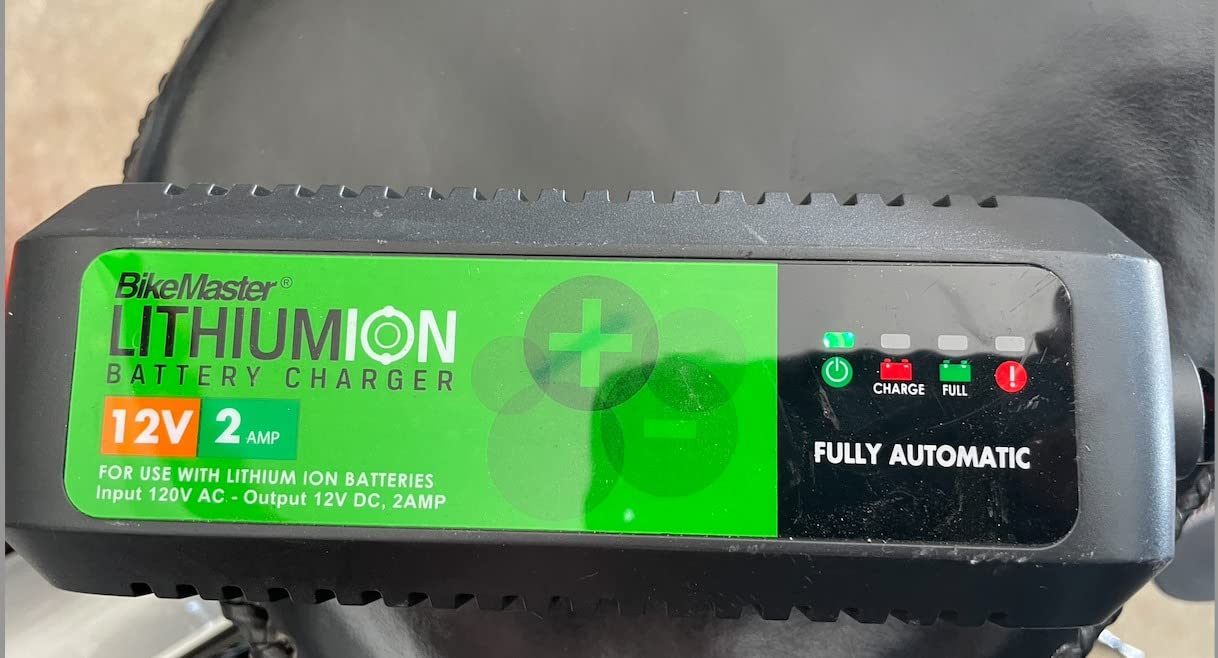 BikeMaster Lithium-Ion Battery Charger/Maintainer customer photo 2