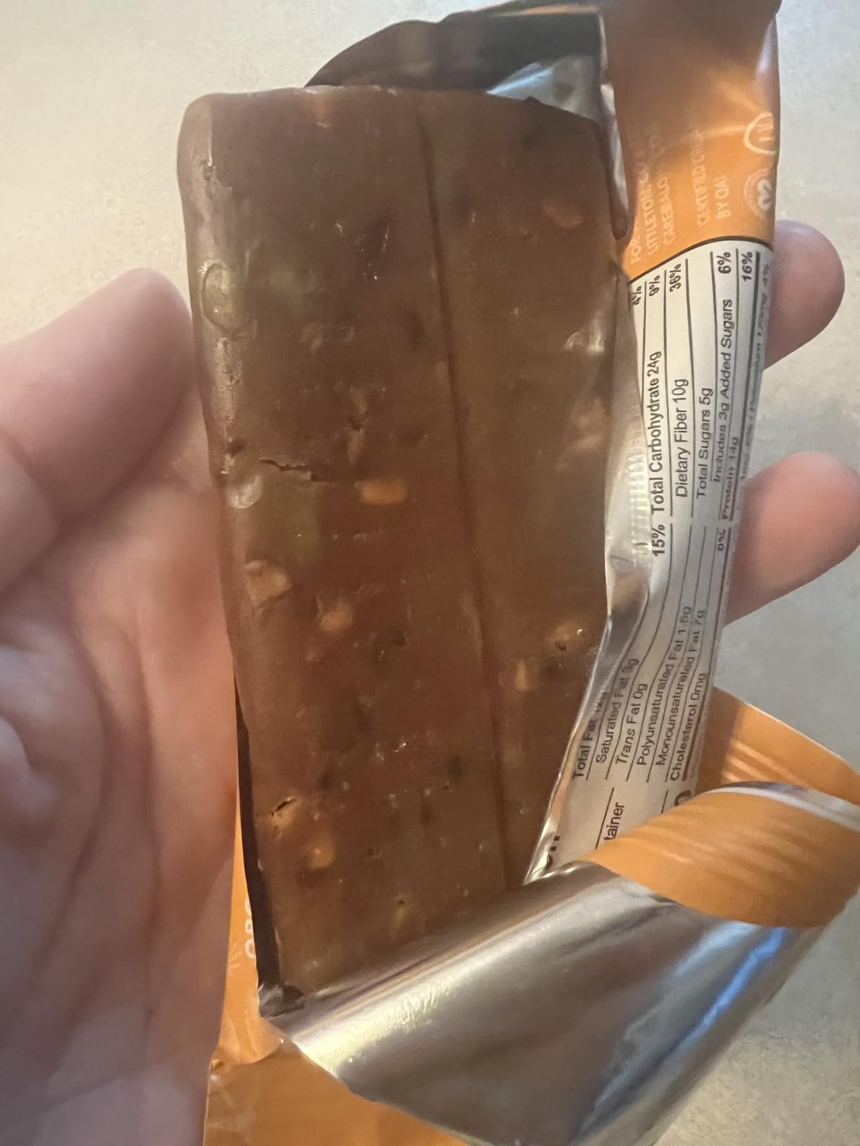 ALOHA Organic Plant Based Protein Bar | Peanut Butter Chocolate Chip, 12 Ct customer photo 2