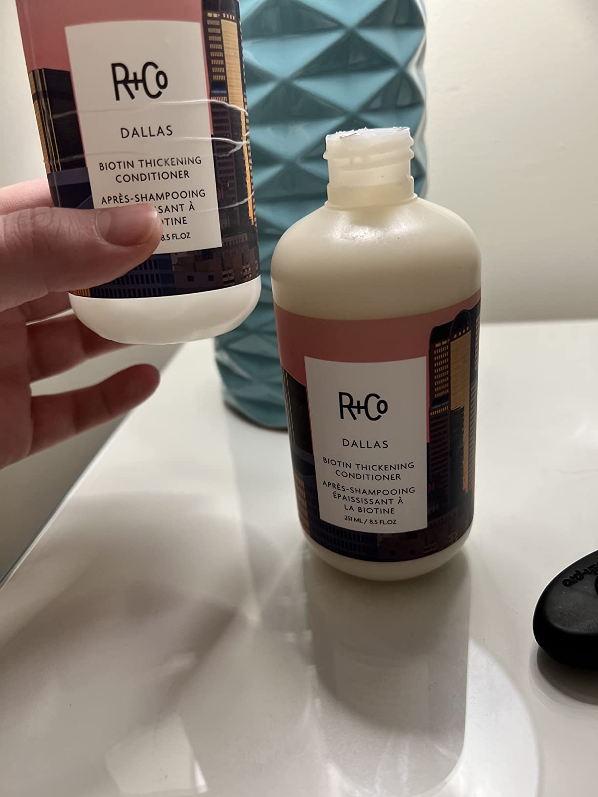 R+Co DALLAS Biotin Thickening Shampoo – Volumizing & Strengthening Hair Cleanser, All Hair Types customer photo 2