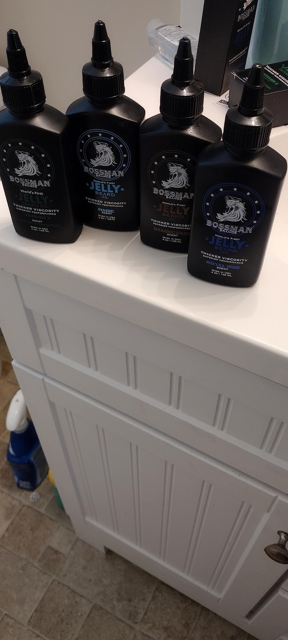 Bossman Jelly Beard Oil (4 oz) - Thicker Formula - Texas Made - Magic Scent customer photo 1