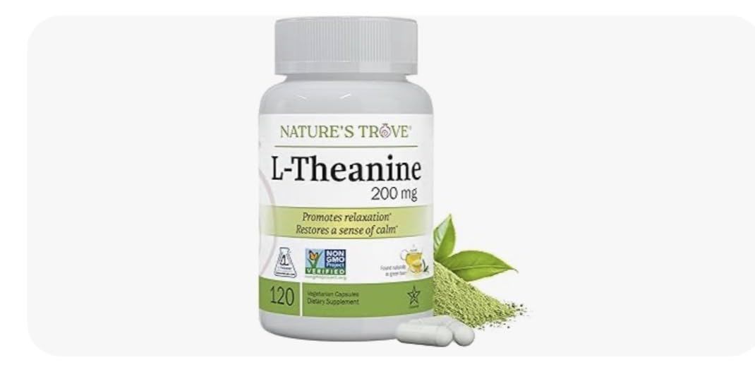 Nature's Trove L-Theanine 200mg 120 Vegetarian Capsules customer photo 2
