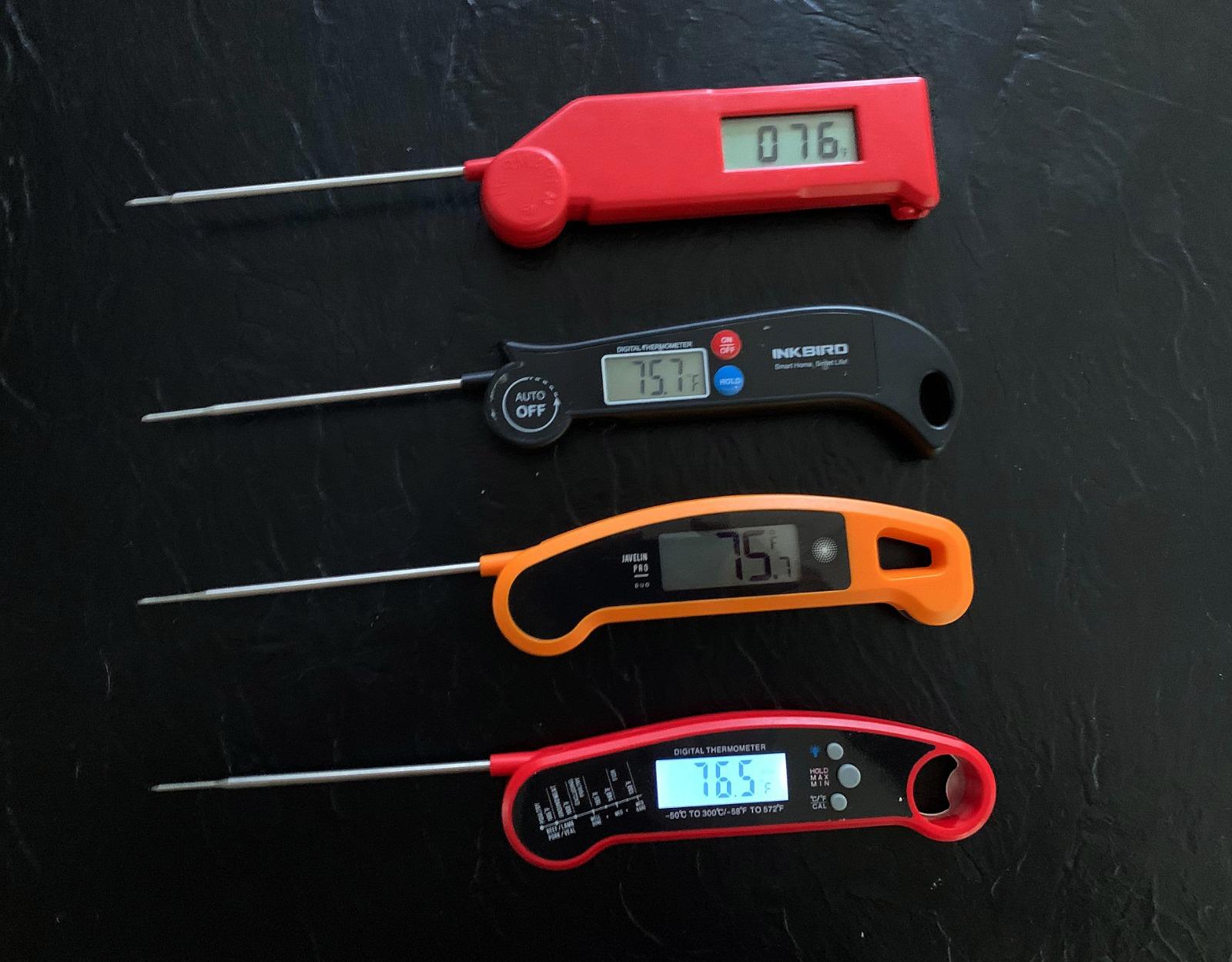 Lavatools Javelin® PRO Classic Ultra-Fast 2-Second Professional Digital Instant Read Meat Thermometer for Grill and Cooking, Auto-Rotating Backlit Display, IP65 Water Resistant, NSF Certified – Sambal customer photo 2