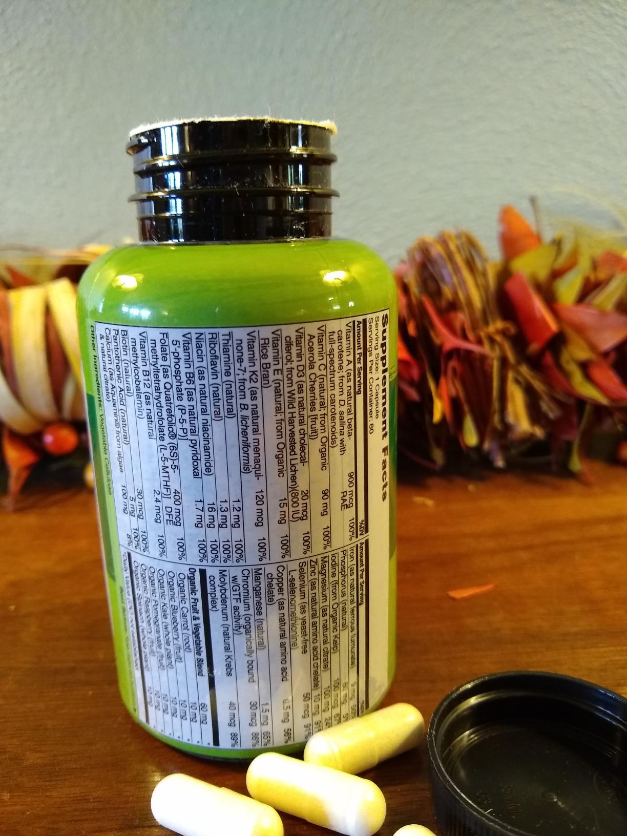 NATURELO One Daily Multivitamin for Women w/Vitamin B12, 60 Count customer photo 1