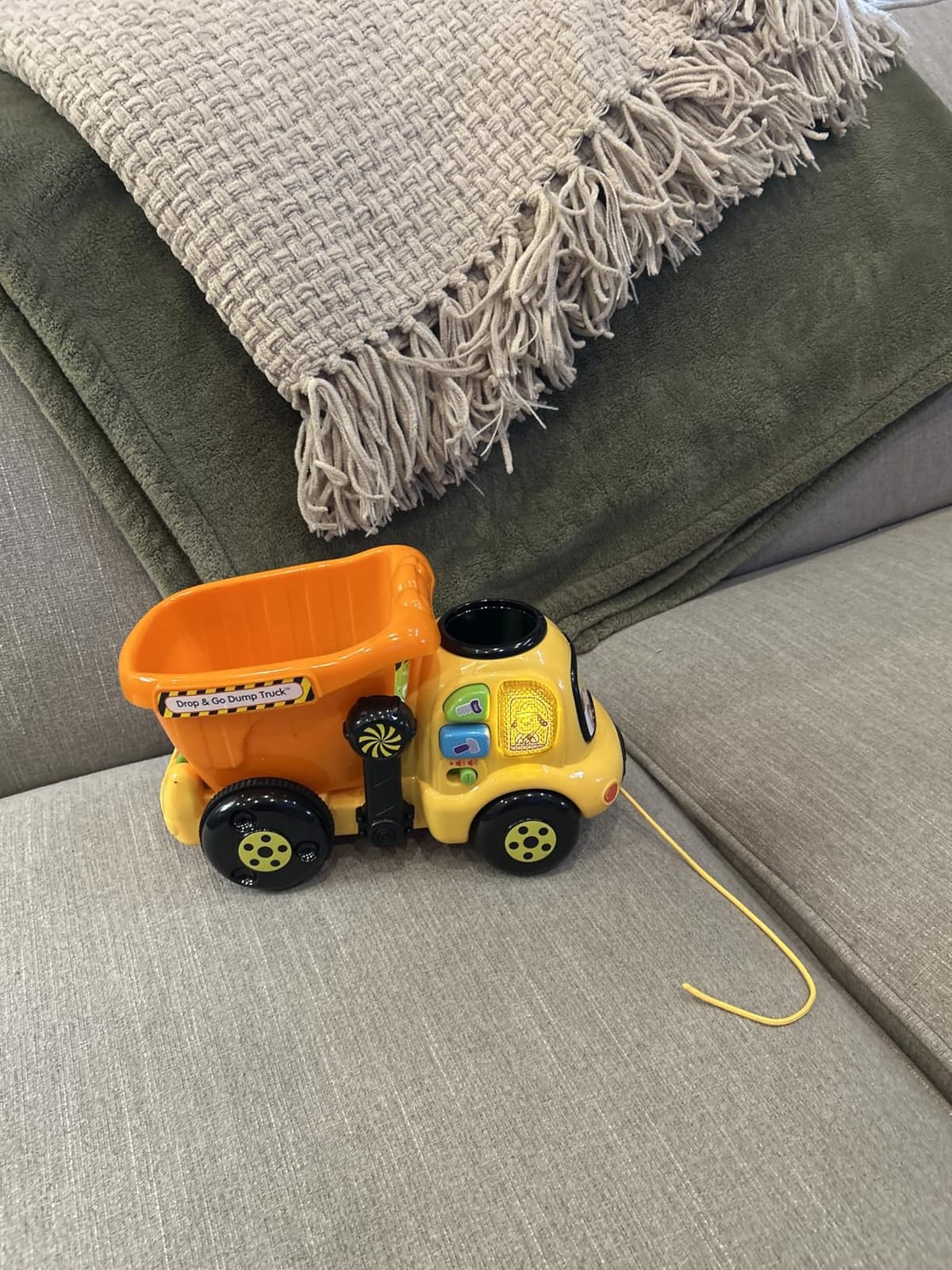 VTech Drop and Go Dump Truck, Orange customer photo 1