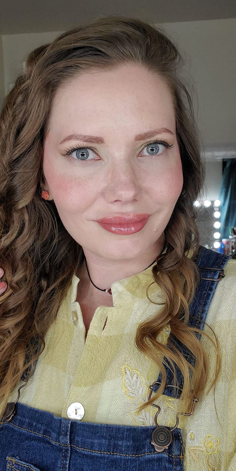 Palladio I'm Blushing 2-in-1 Cheek and Lip Tint, Buildable Lightweight Cream Blush, Sheer Multi Stick Hydrating formula, All day wear, Easy Application, Shimmery, Blends Perfectly onto Skin, Dainty customer photo 1