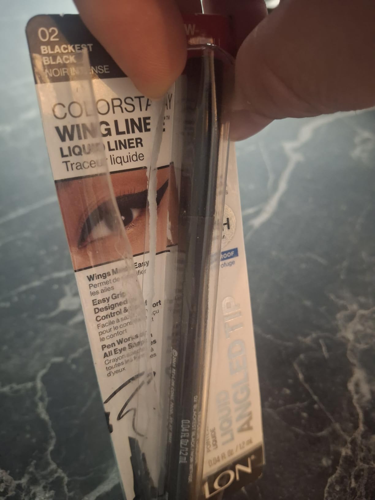 Revlon ColorStay Wing Line Liquid Eyeliner, Blackest Black, 0.04 fl oz customer photo 1