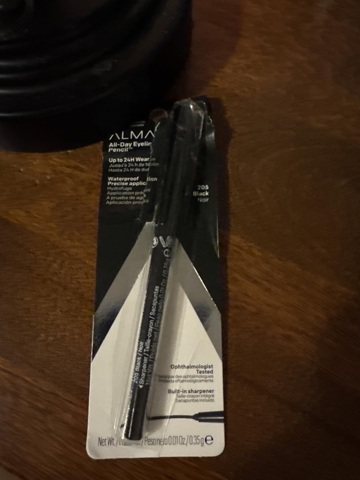 Almay All-Day Eyeliner Pencil, 205 Black, 0.01 oz customer photo 1