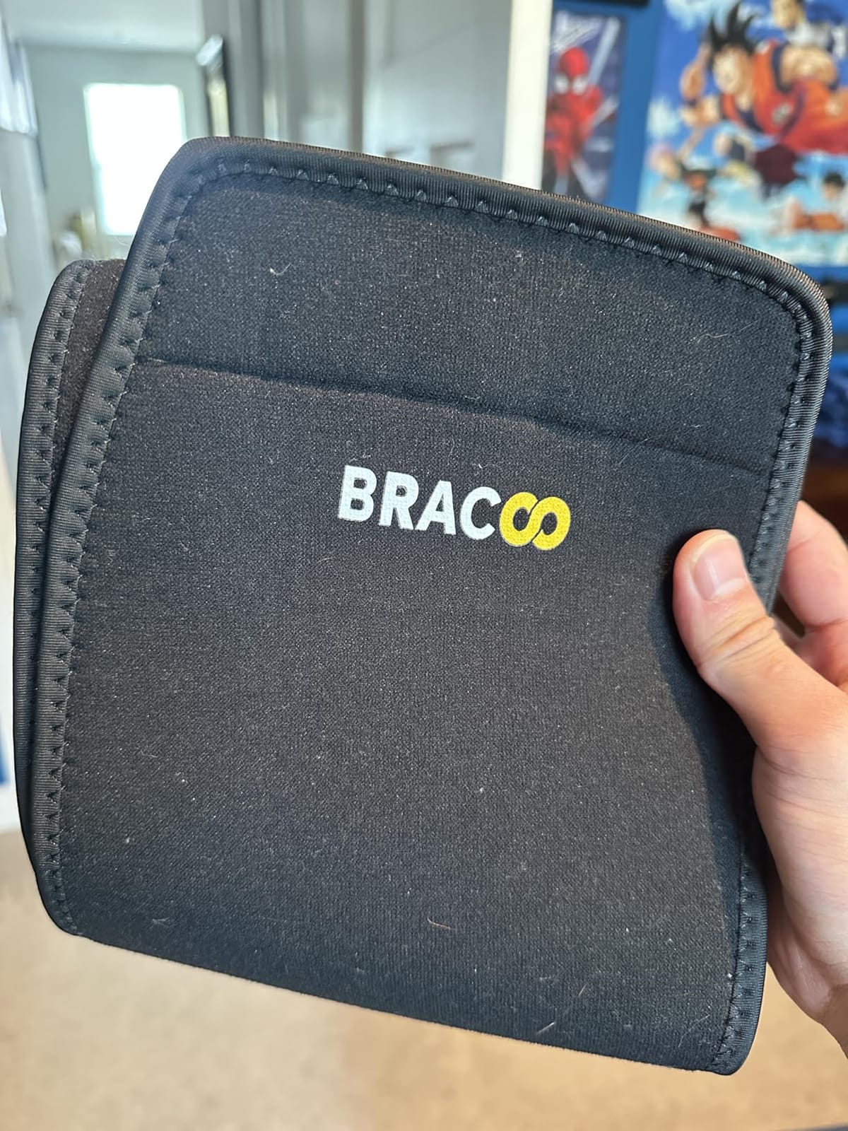 Bracoo Waist Trimmer Sweat Band for Women & Men, Sauna Belt for Lower Belly Fat, Adjustable Stomach Wrap for Workout, SE22 customer photo 1