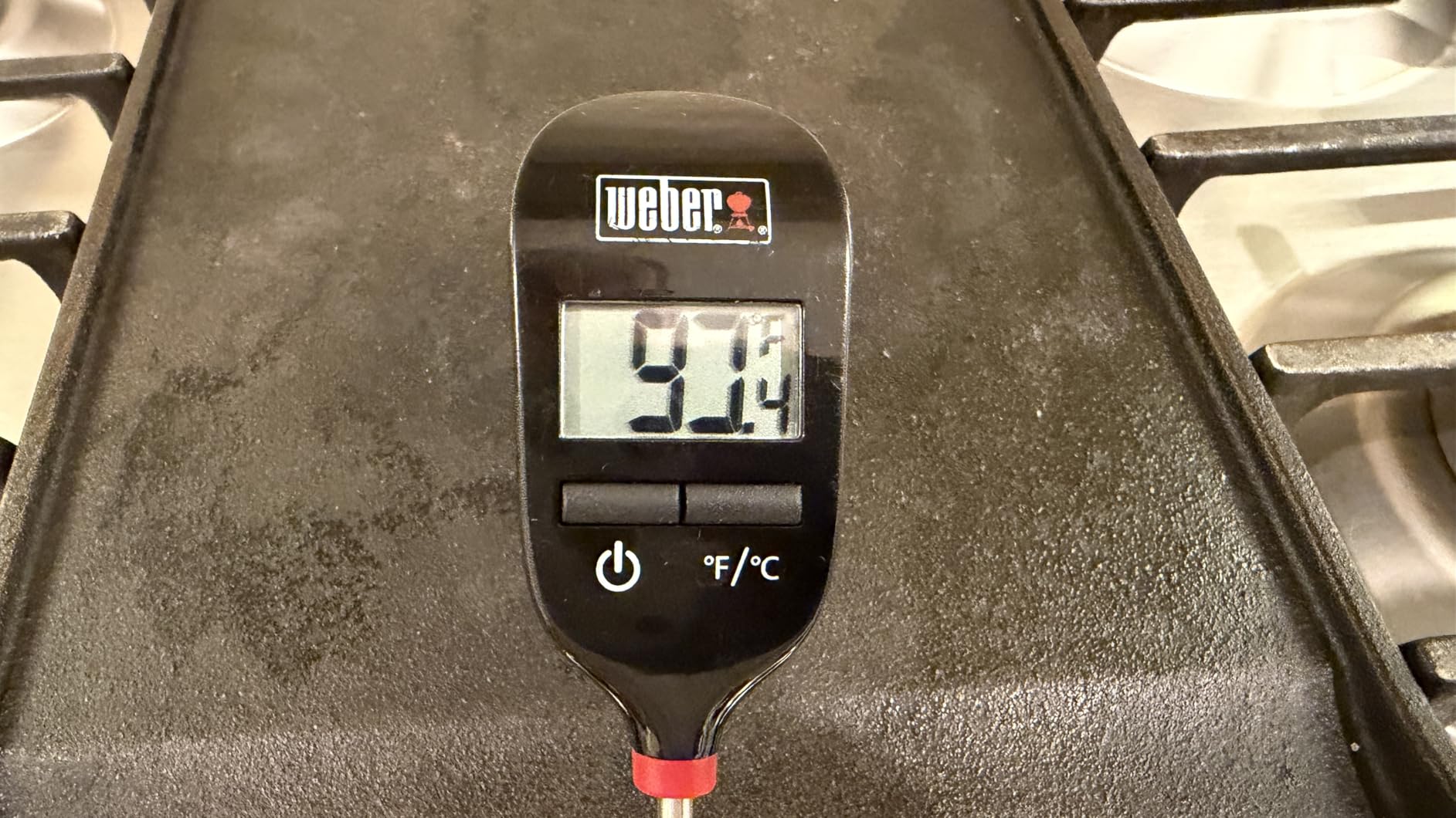 Weber® Instant‑Read Thermometer Probe, Black/Silver customer photo 1