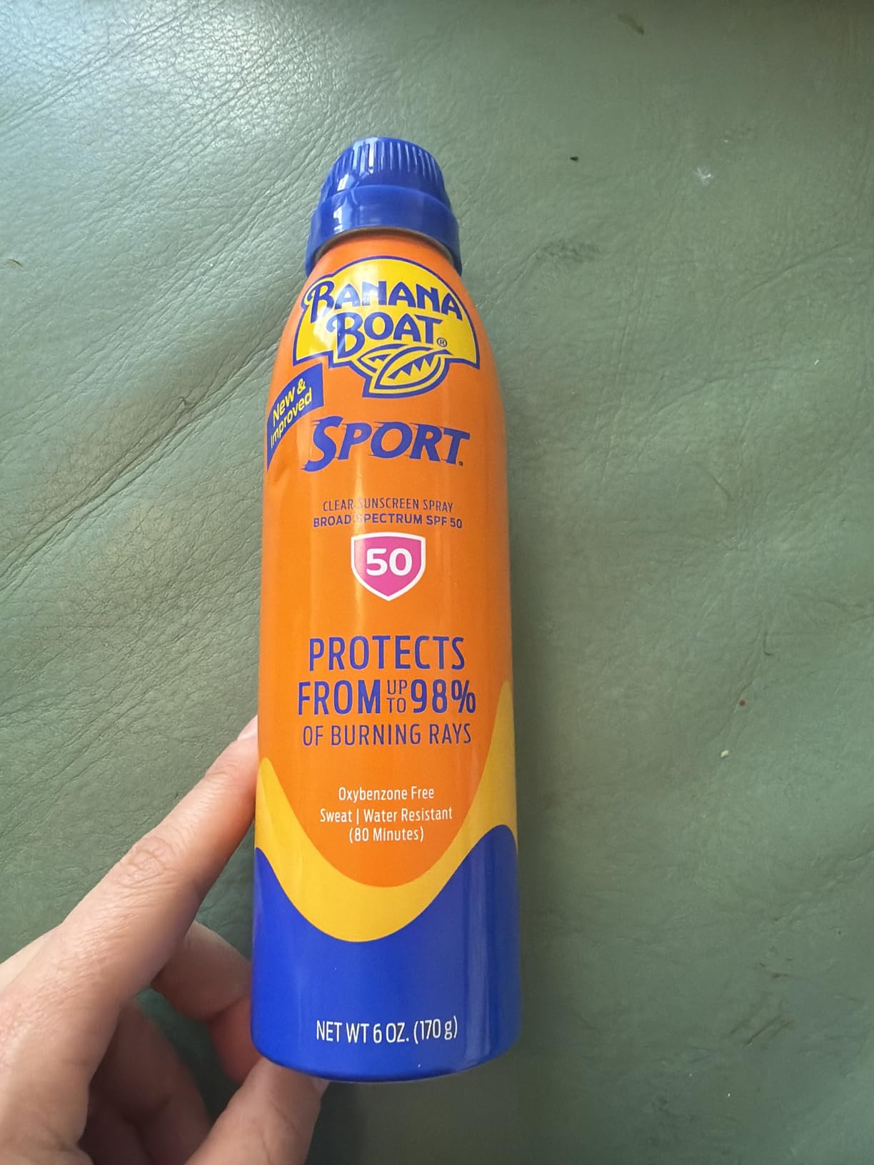 Banana Boat Sport SPF 50 Sunscreen Spray, 6 oz (2 Pack) customer photo 1