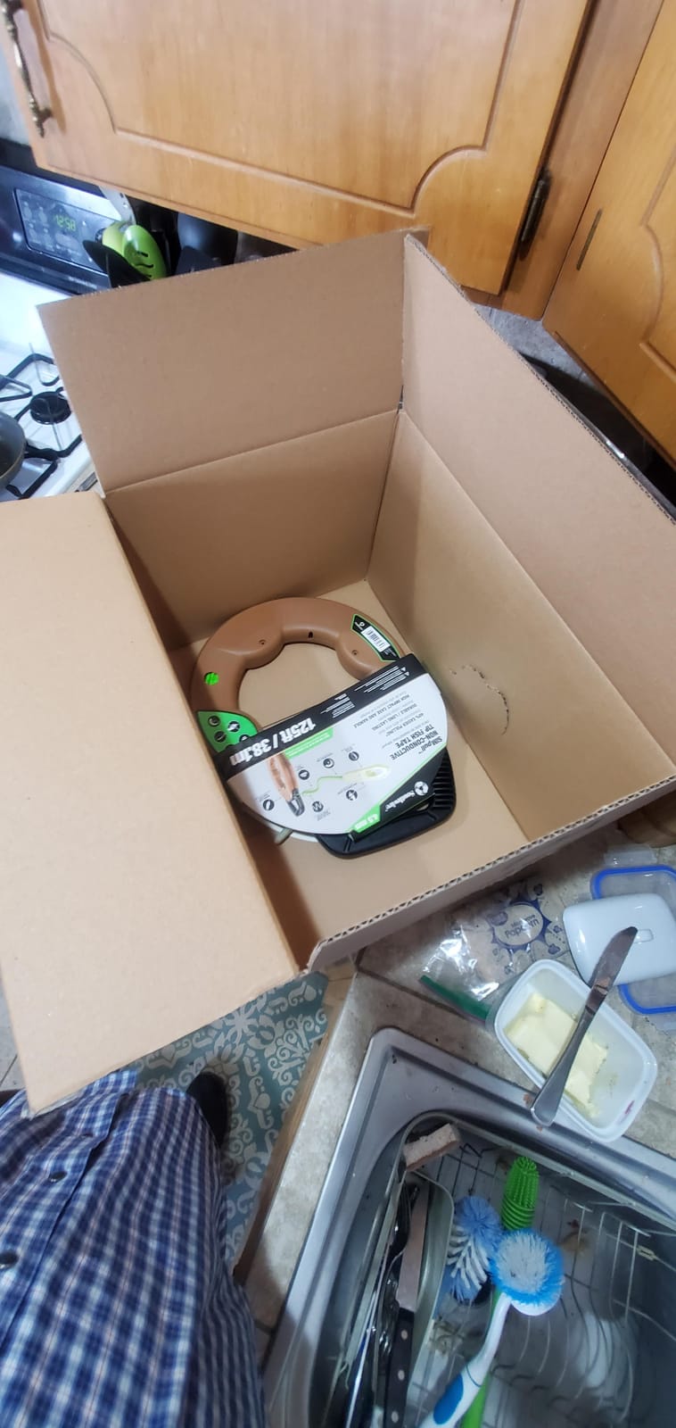 Southwire Non-Conductive Fish Tape - Ensures Safe Pulls in Live Conduit - Spiral Extruded Polymer - Low Friction - Rust Resistant - Flexible Design - 125 ft x 4.5 mm customer photo 2