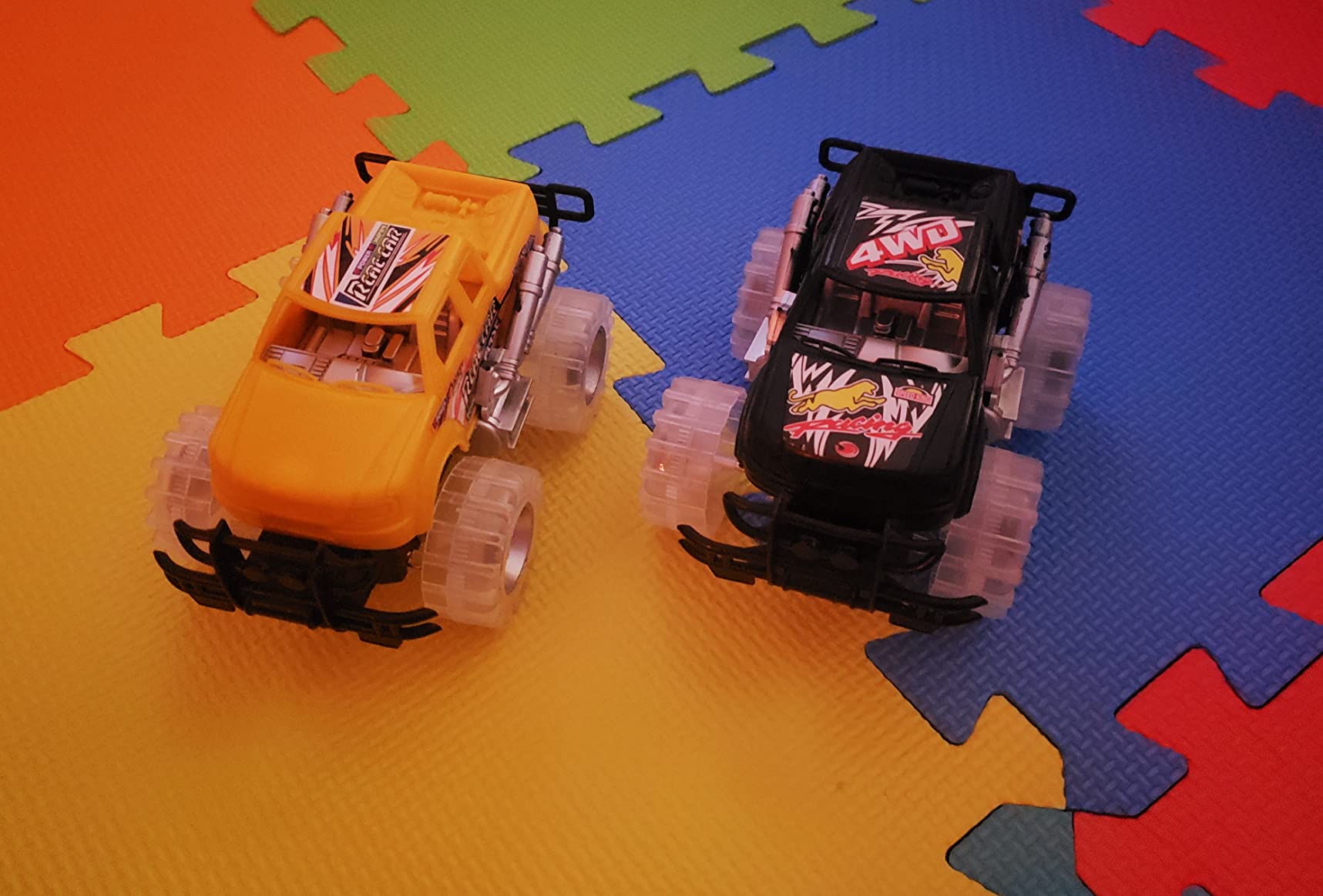 ArtCreativity Light Up Monster Truck Toys for Toddler Boys, Toy Cars Gift customer photo 2