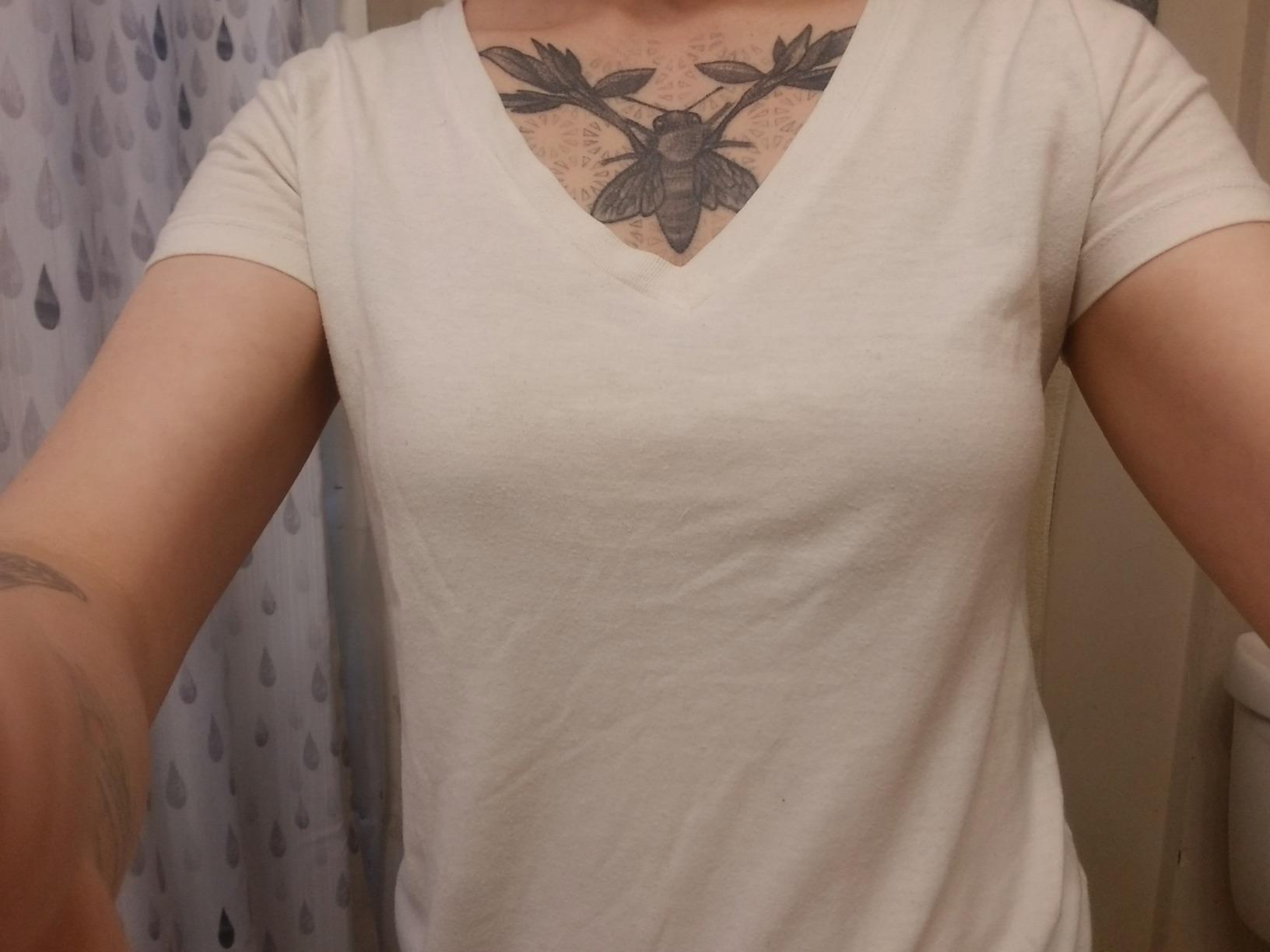 Warners Easy Does It Underarm-Smoothing with Seamless Stretch Wireless Lightly Lined Comfort Bra customer photo 2