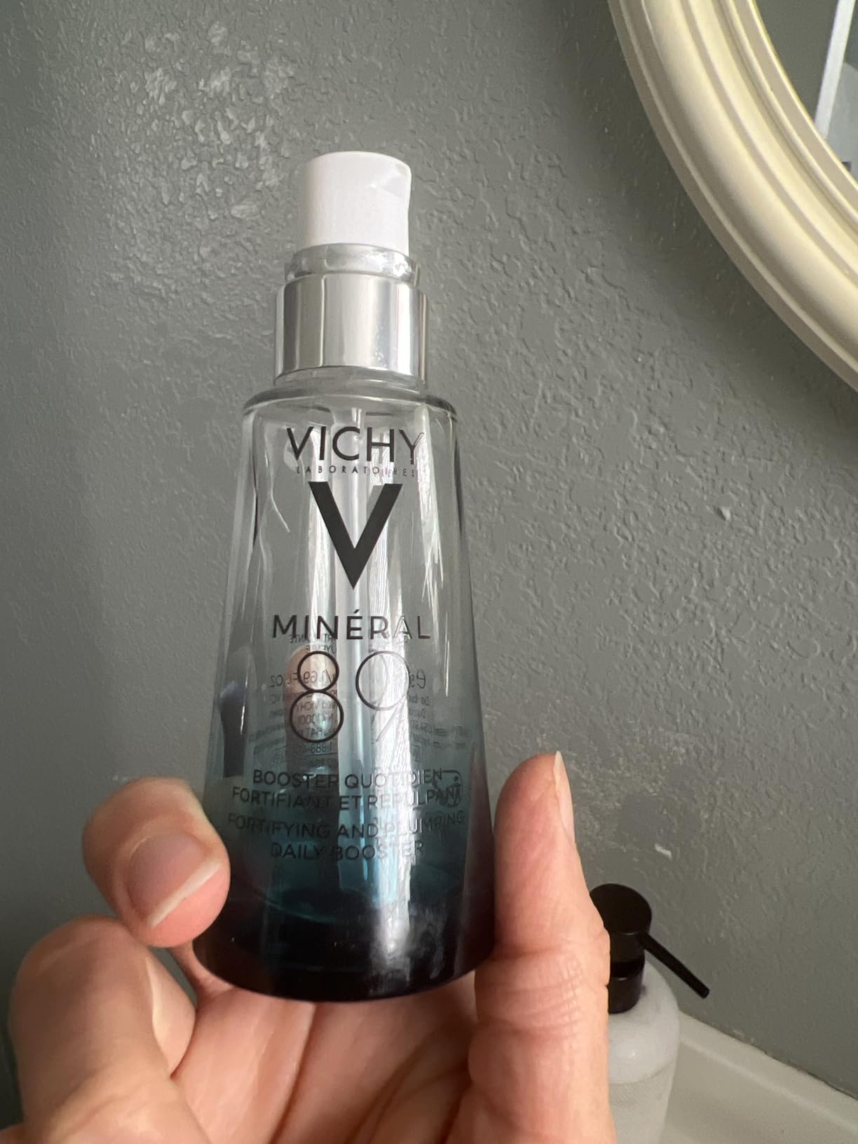 Vichy Mineral 89 Booster, Hyaluronic Acid Serum, Skin Barrier Repair customer photo 1