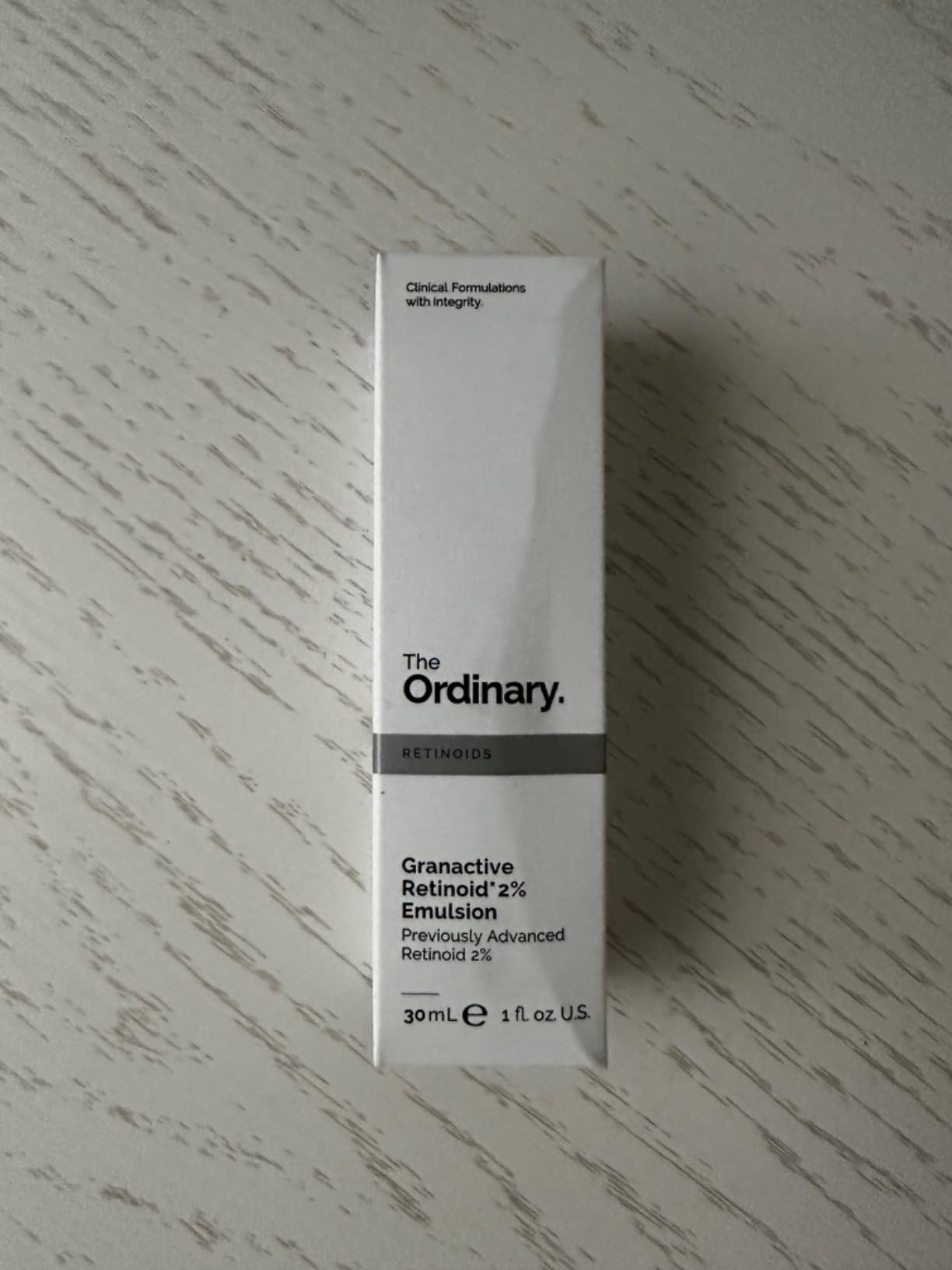 The Ordinary Granactive Retinoid 2% Emulsion, Advanced Retinoid Alternative for Anti-Aging and Skin Texture Improvement, 1 Fl Oz customer photo 1
