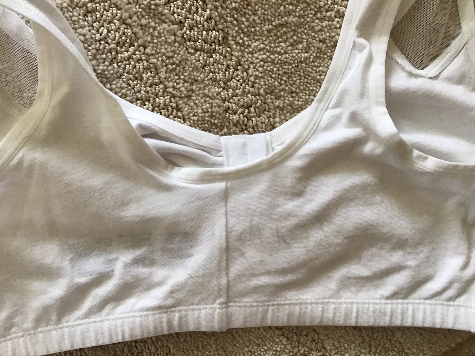 Fruit of The Loom Women's Comfort Front Close Sport Bra with Mesh Straps customer photo 2