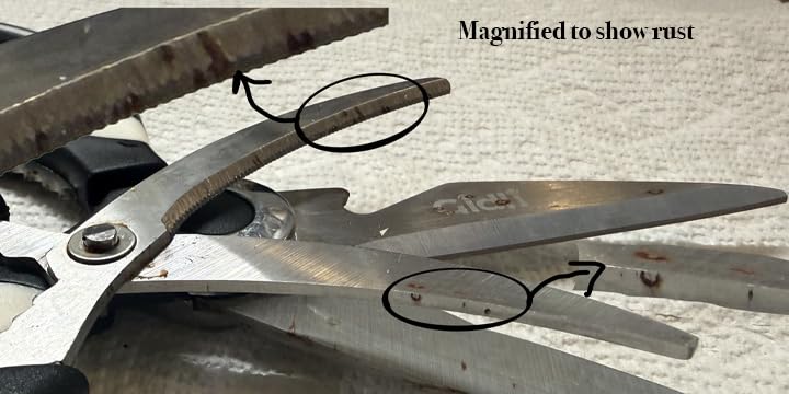 Gidli Kitchen Shears & Seafood Scissors Set - Lifetime Replace. Warranty* customer photo 1