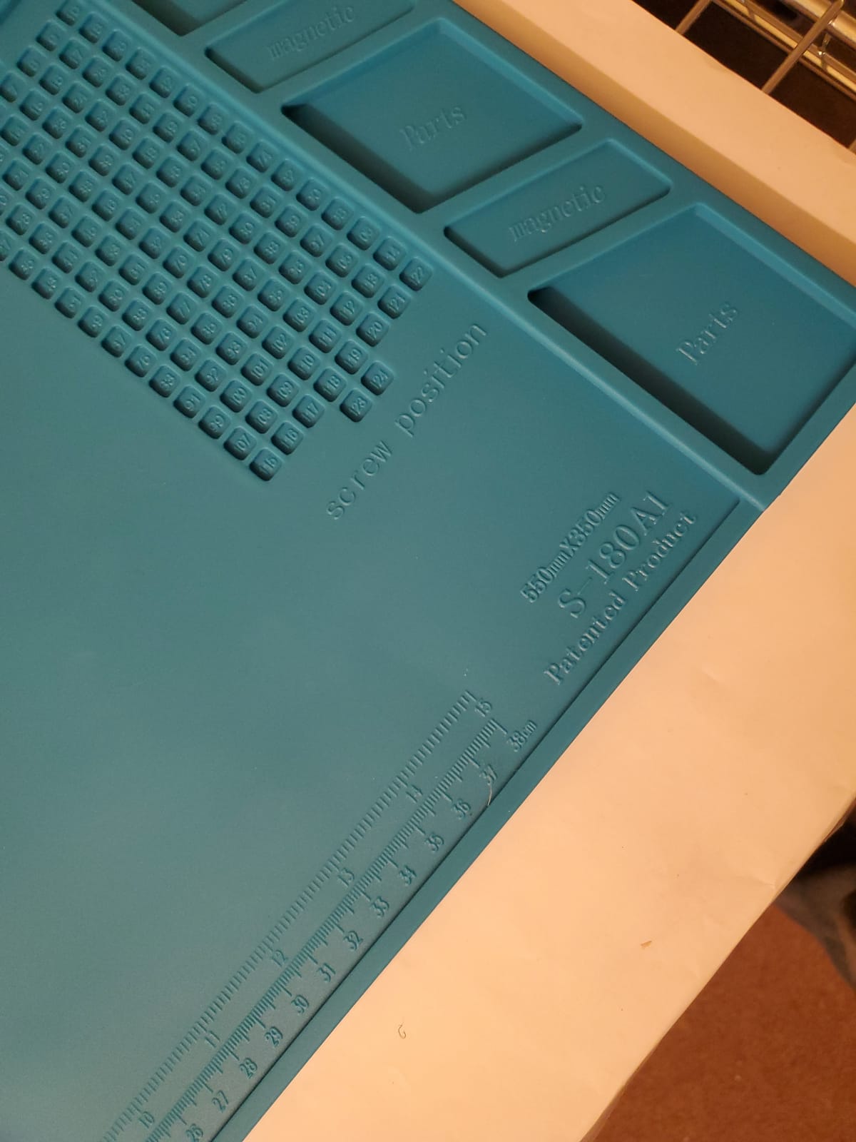 Kaisi S130 Insulation Silicone Soldering Mat Repair Mat, Silicone Work Mats customer photo 1