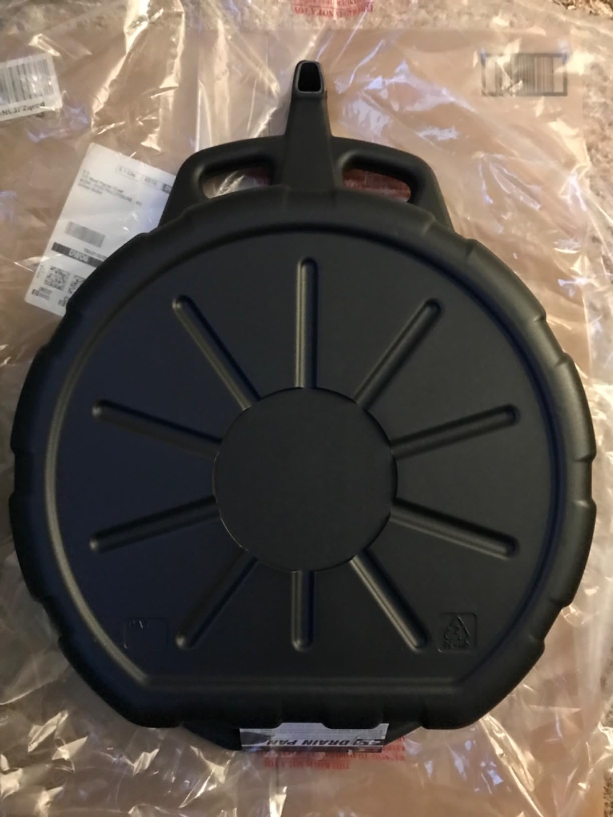 Performance Tool W4071 4.5 Gallon Black Oil Drain Pan customer photo 2