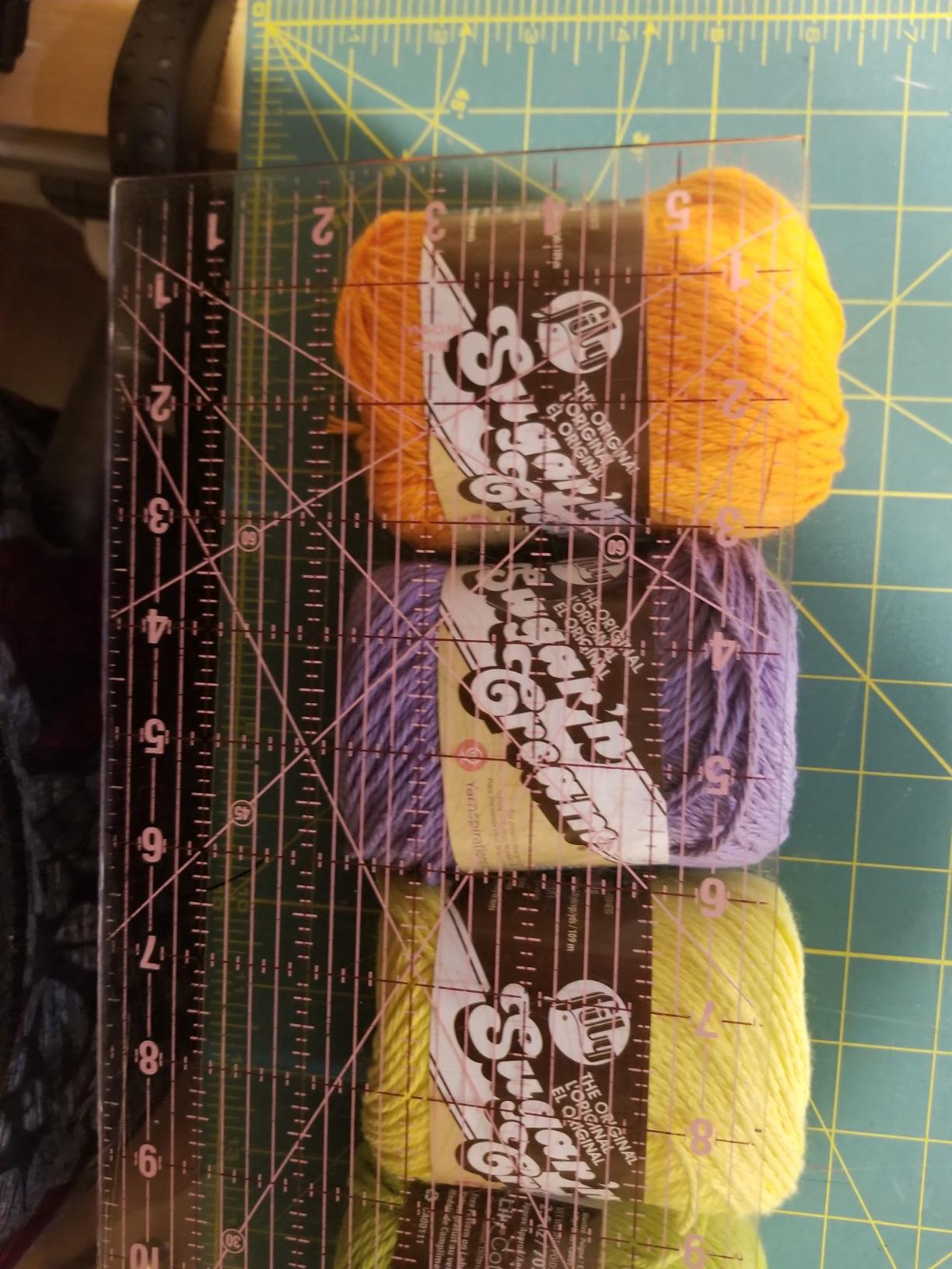 Lily Sugar n' Cream Solid Variety Assortment 6 Pack Bundle 100 Percent Cotton Medium 4 Worsted (Multicolor) customer photo 2