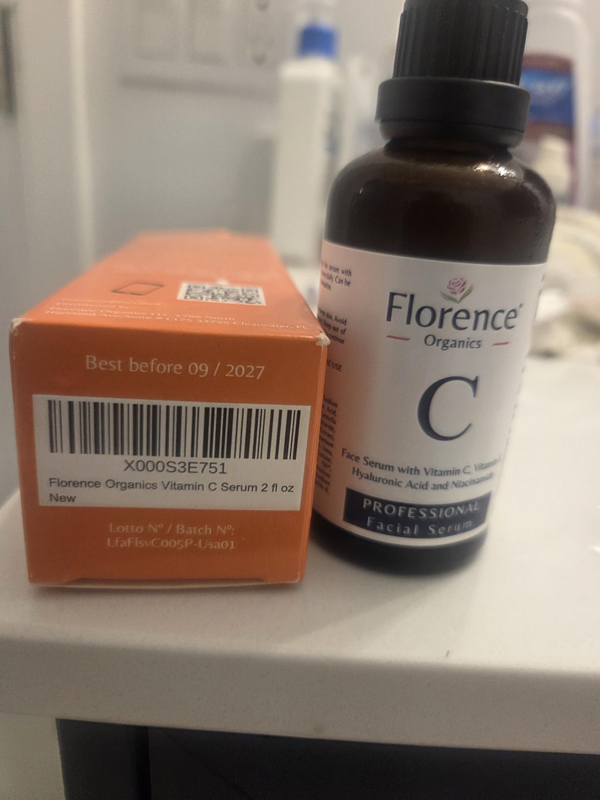 Vitamin C Serum For Face – Anti Aging Face Serum with Vitamin C, Hyaluronic Acid, Vitamin E. Brightening Formula. Improve Appearance of Dark Spots, Tone, Fine Lines & Wrinkles, Glowing Skin 2 Fl Oz customer photo 2