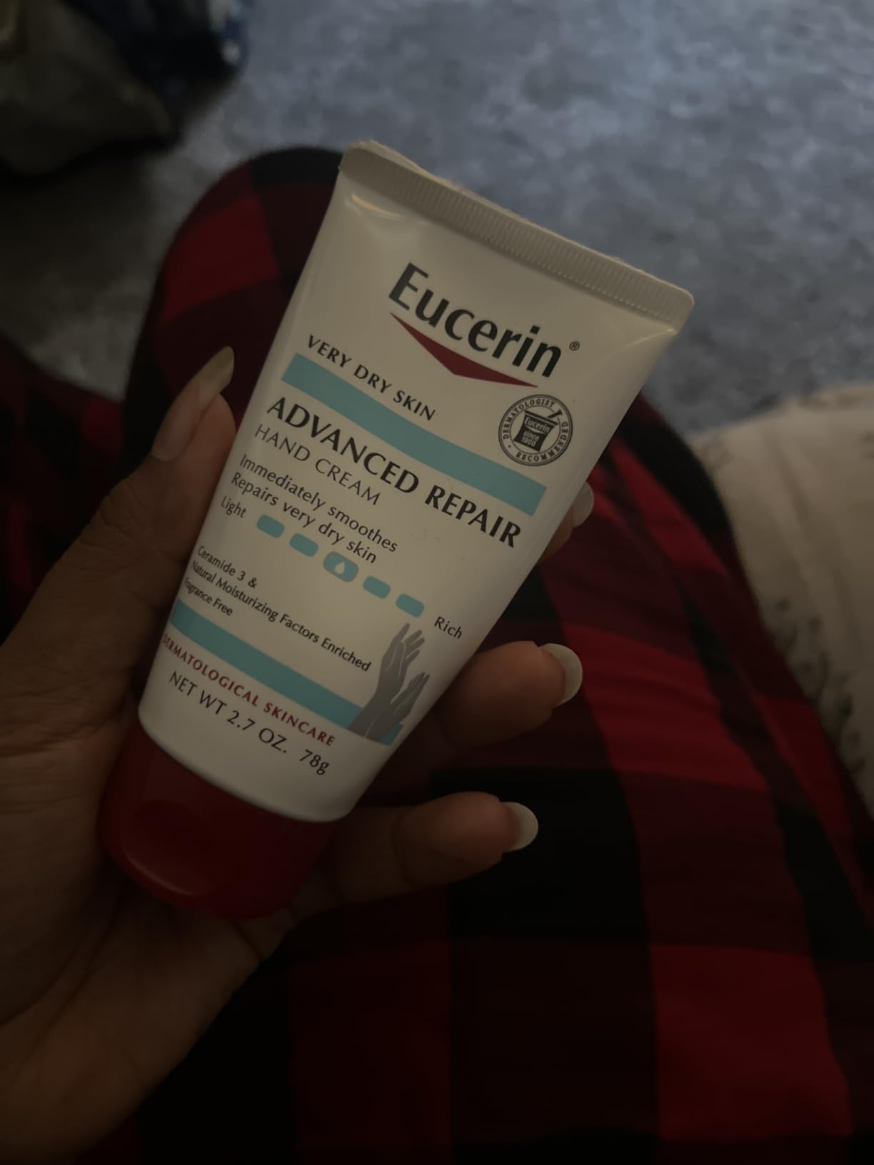 Eucerin Advanced Repair Hand Cream, Urea Enriched, Multipack, 3 x 2.7 OZ customer photo 2