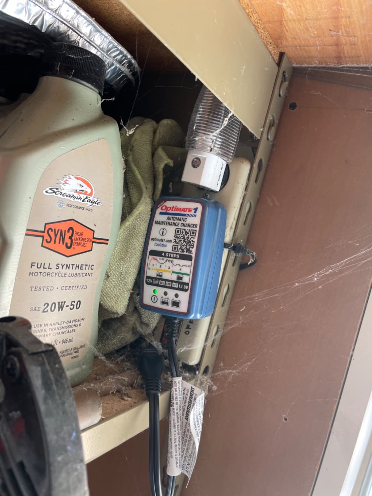 Tecmate TecMate Optimate 1 Duo, TM-409, 4-Step 12V / 12.8V 0.6A Battery Charger & maintainer customer photo 1