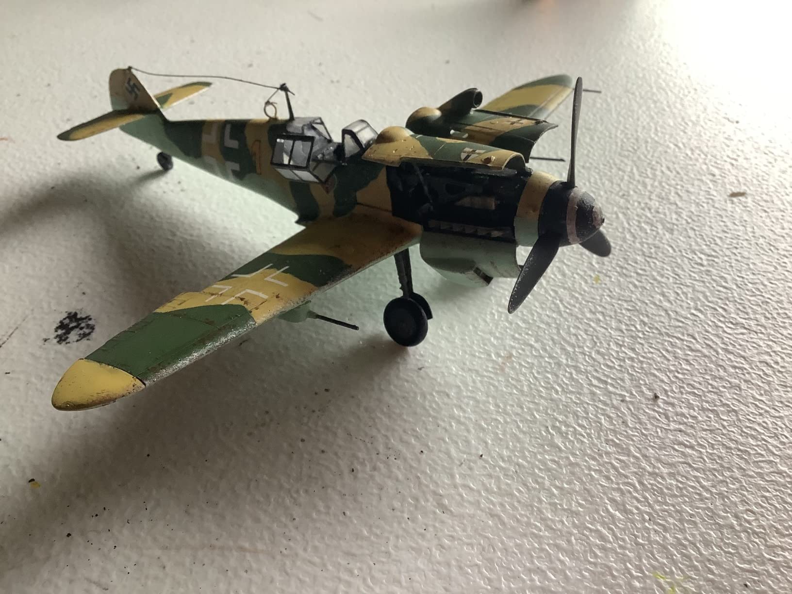 Tamiya 61117 1/48 Messerschmitt BF 109 G-6 Plastic Model Airplane Kit customer photo 2