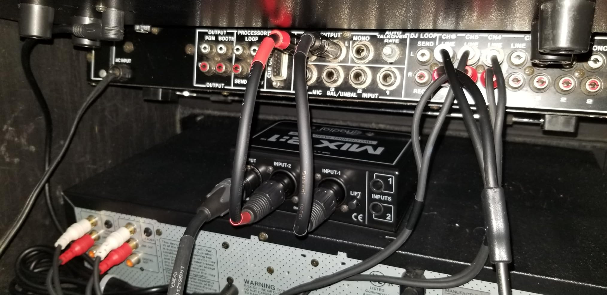 Radial Mix 2:1 2-channel Passive Mixer customer photo 2