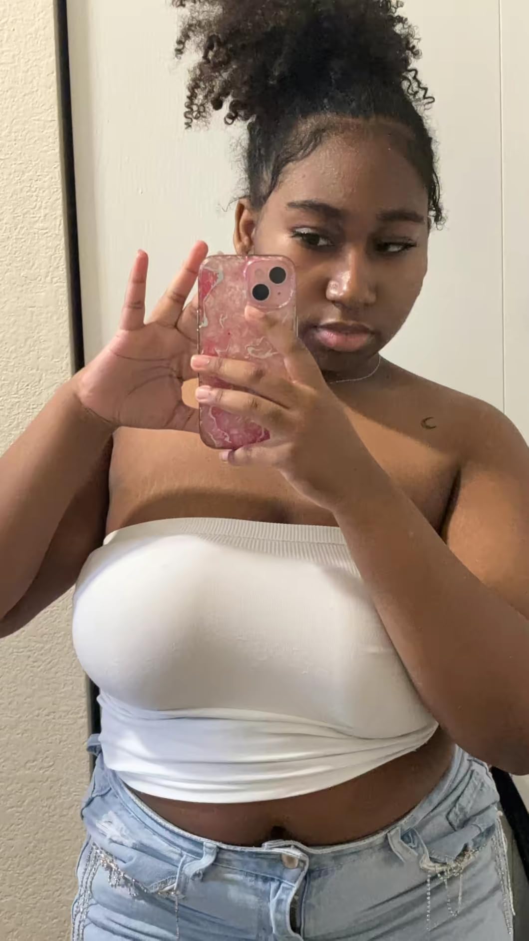 Kiss Looks So Natural, False Eyelashes, 'Shy', 12mm, Includes 5 Pairs Of Lashes, Easy to Apply, Reusable Lash Clusters customer photo 2