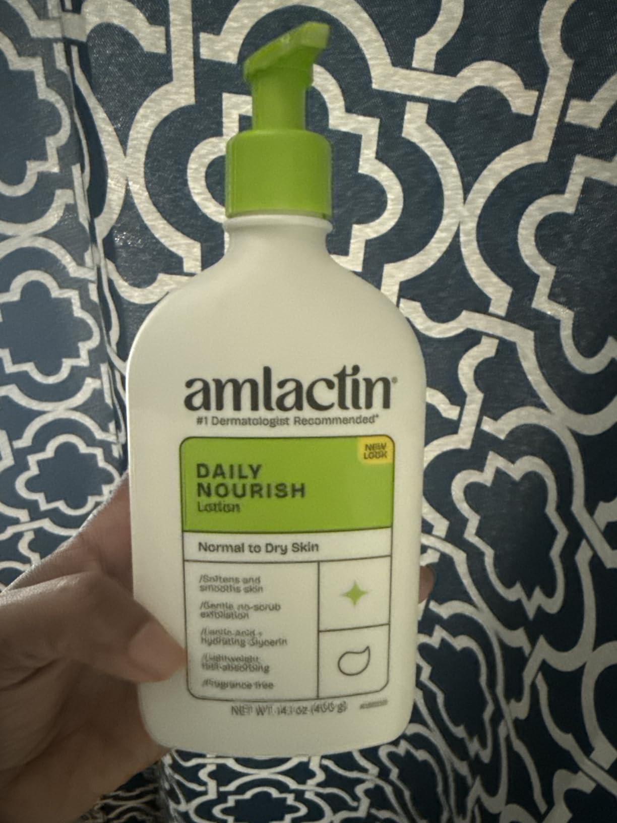 AmLactin Daily Nourish Body Lotion, 12% Lactic Acid, 14.1 oz customer photo 1