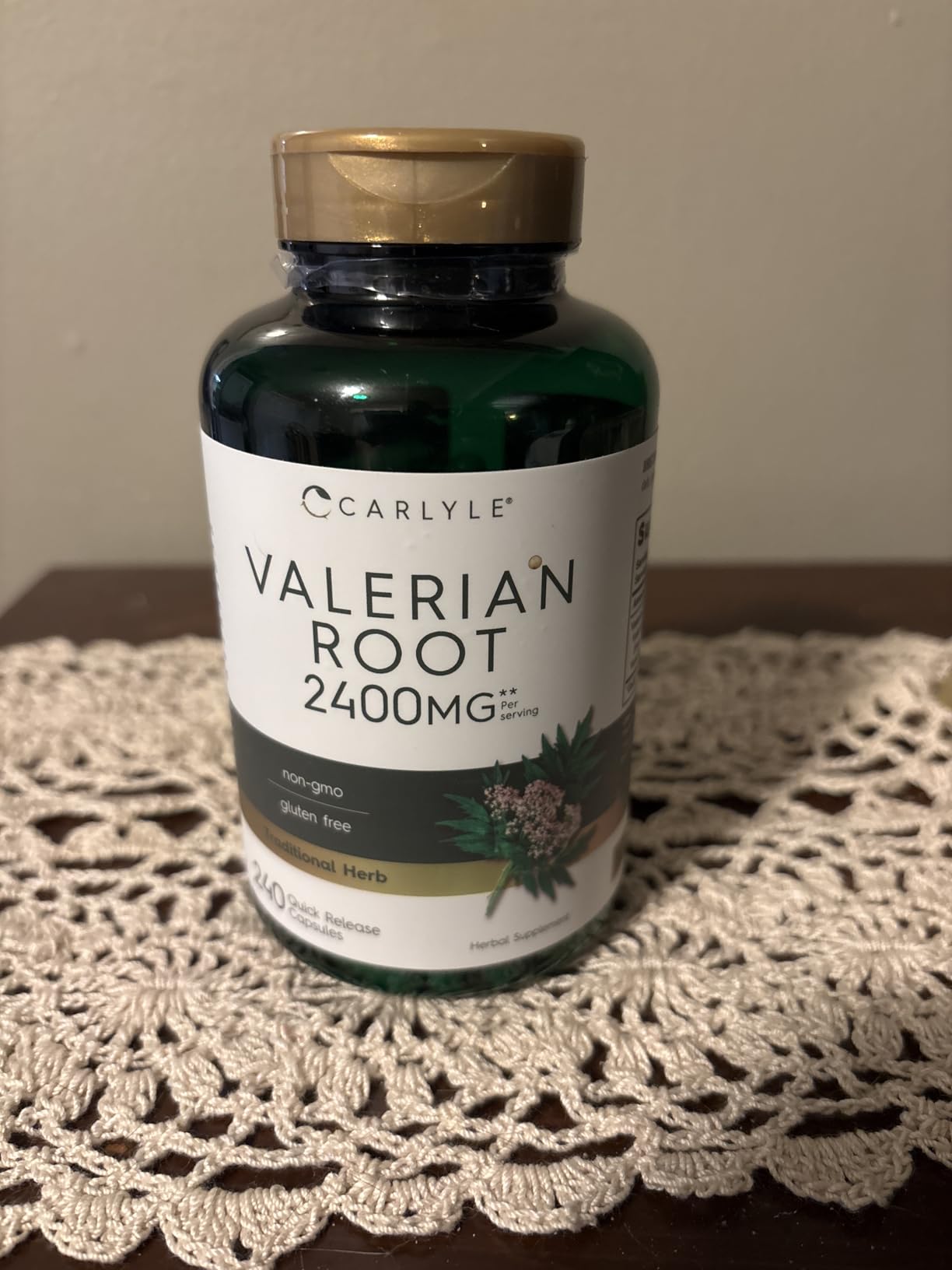 Carlyle Valerian Root Extract Supplement | 240 Capsules customer photo 2