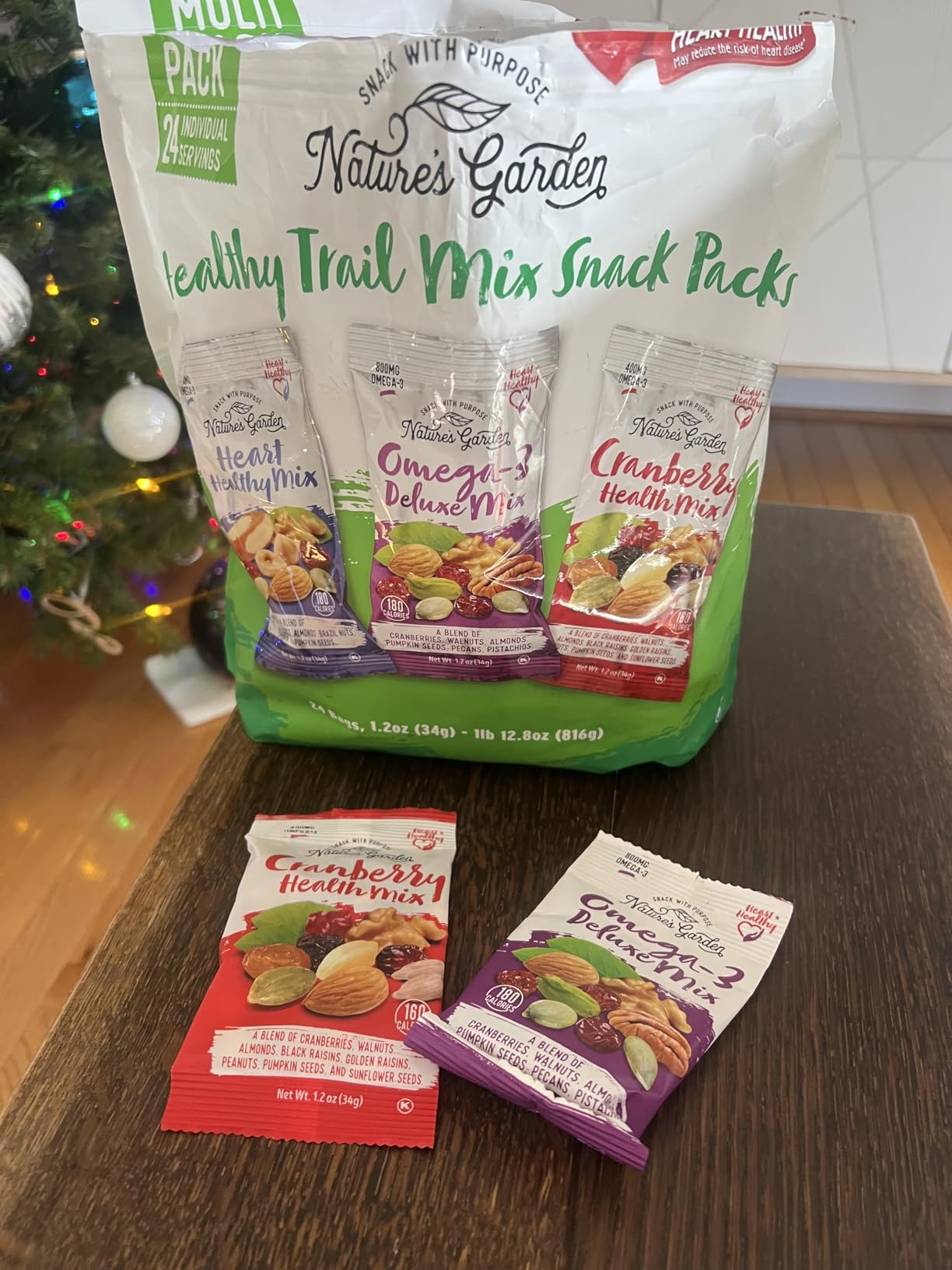 Nature's Garden Trail Mix Snack Pack 28.8oz (24x1.2oz), Individual Servings customer photo 2