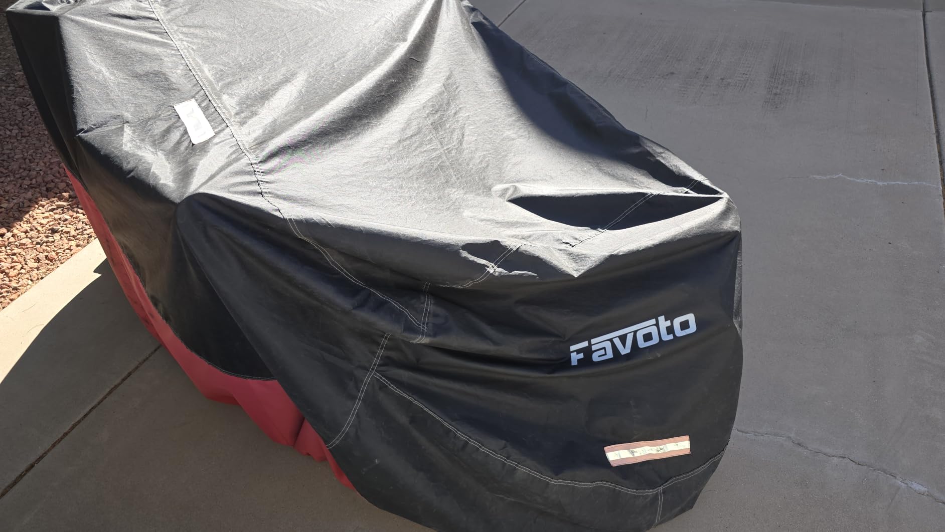Favoto Motorcycle Cover Waterproof Outdoor Motorcycle Cover Heavy Duty customer photo 1
