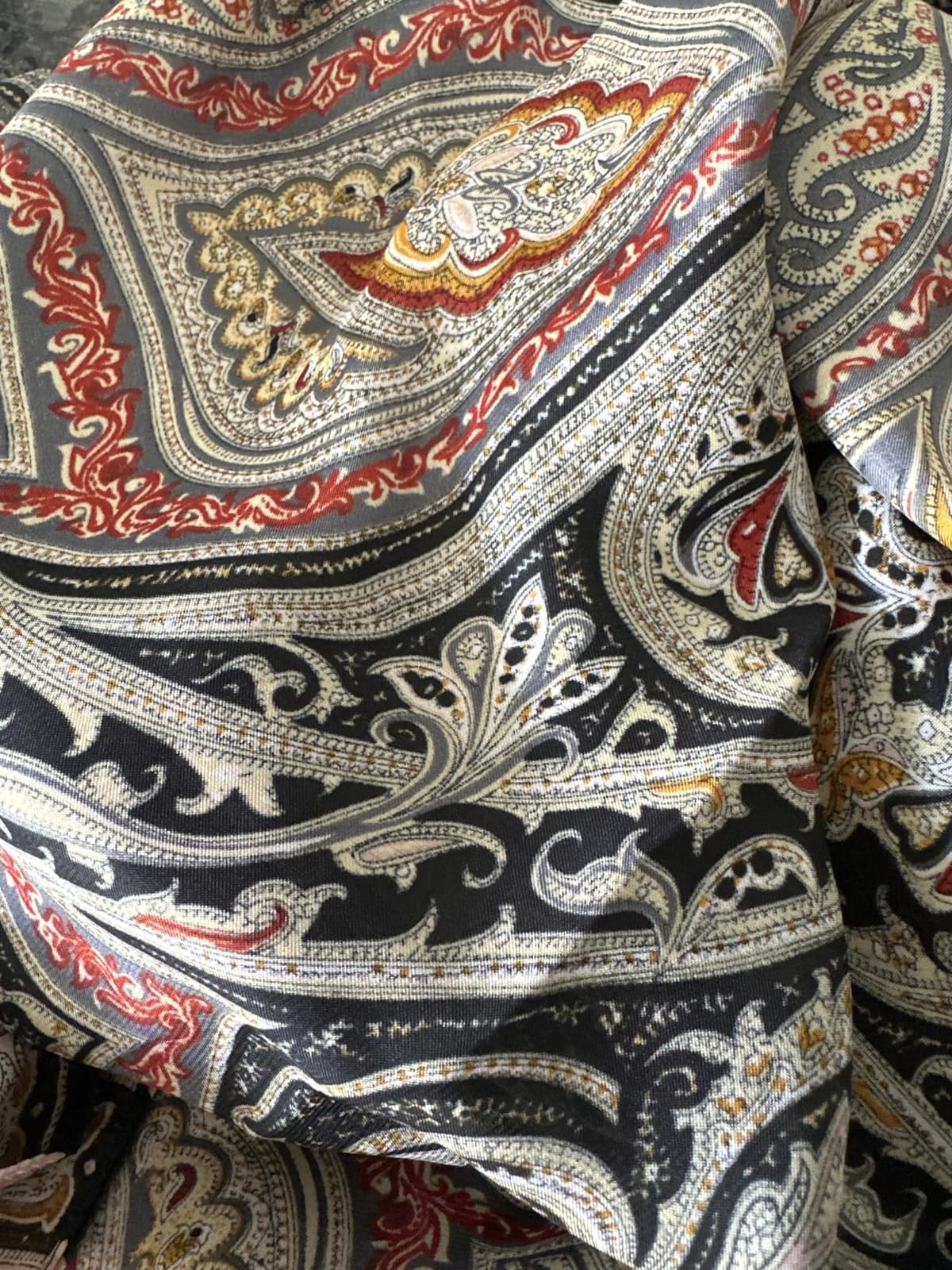 Womens 100% Large Mulberry Silk Scarf Long Satin Scarf Fashion Lightweight Wraps customer photo 2