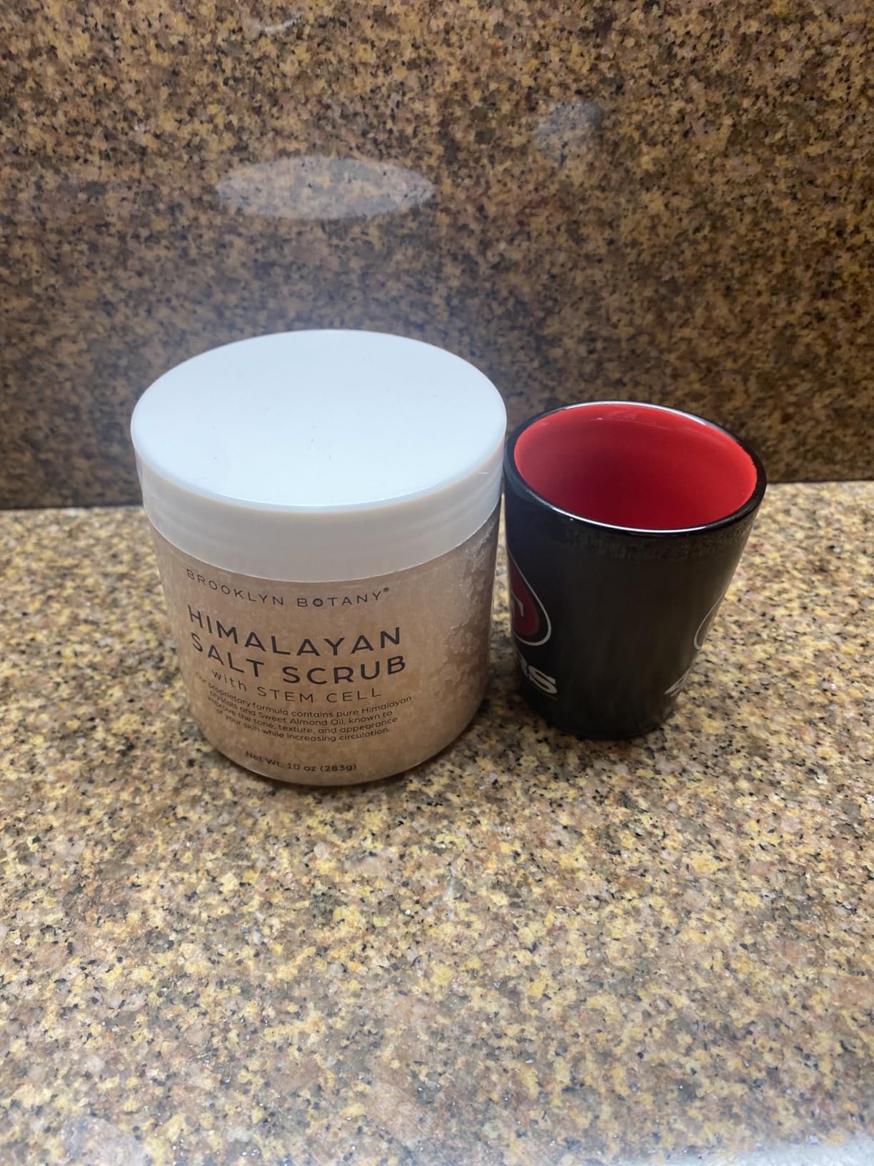 Brooklyn Botany Brown Sugar Body Scrub - Moisturizing and Exfoliating Body, Face, Hand, Foot Scrub - Fights Acne, Fine Lines & Wrinkles, Great Gifts For Women & Men - 10 oz customer photo 2