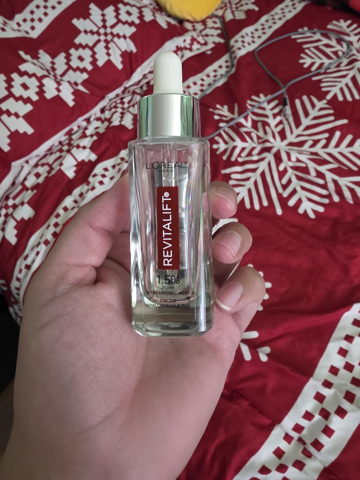 L'Oreal Paris Revitalift 1.5% Pure Hyaluronic Acid Serum for Face, Anti Aging Serum to Hydrate Skin & Reduce Wrinkles, Fragrance Free Skin Care for All Skin Types, 1 Oz customer photo 1