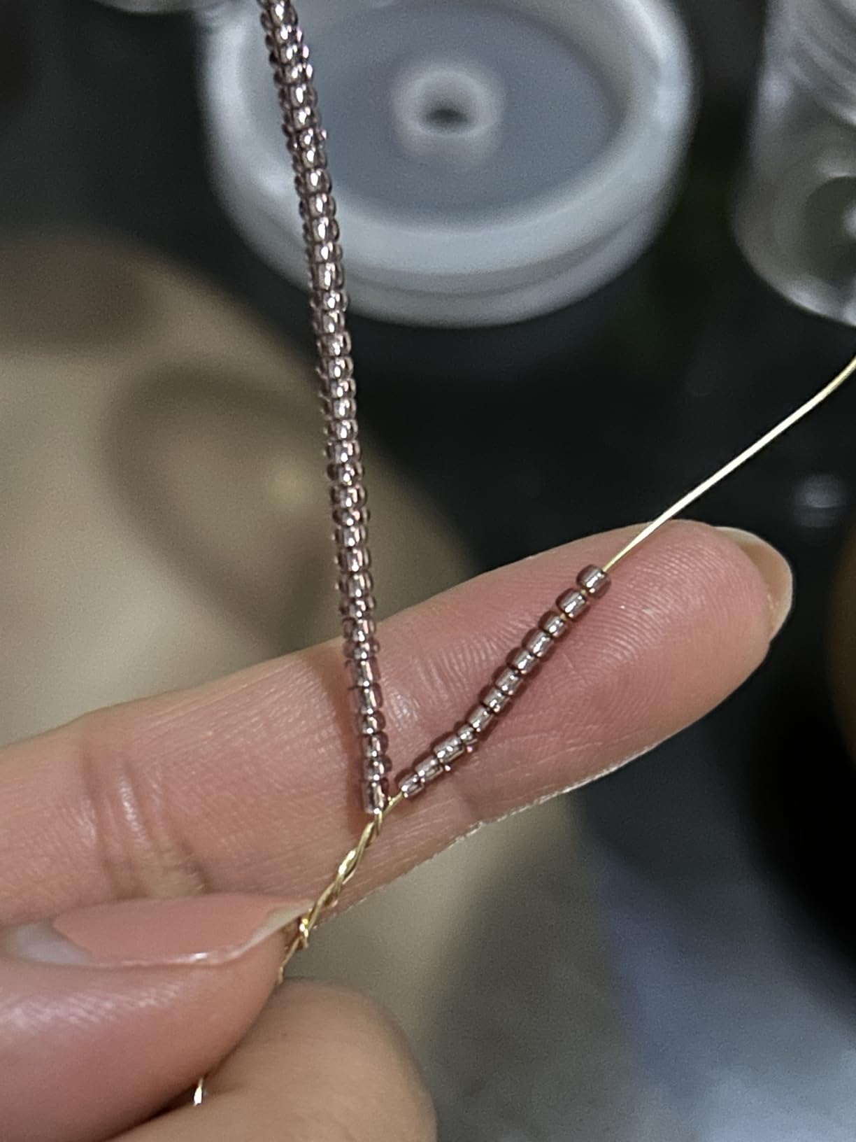 11/0 Glass Seed Beads 1 Hank 3 Meters (12 String Hanks,Total 12 Colors) Glass Silver Lined customer photo 2