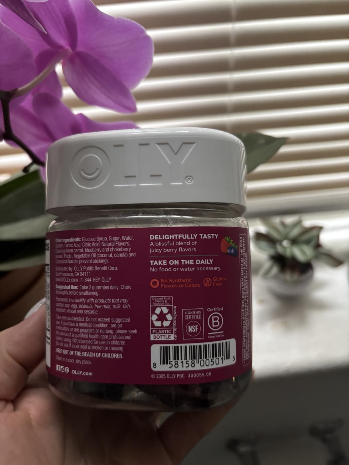 OLLY Women's Multivitamin, Supports Overall Wellness,* Biotin - 130 Count customer photo 1