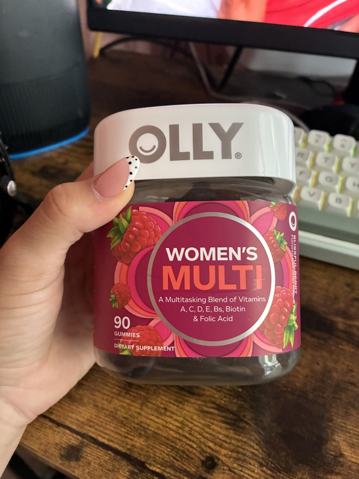 OLLY Women's Multivitamin, Supports Overall Wellness,* Biotin - 130 Count customer photo 2