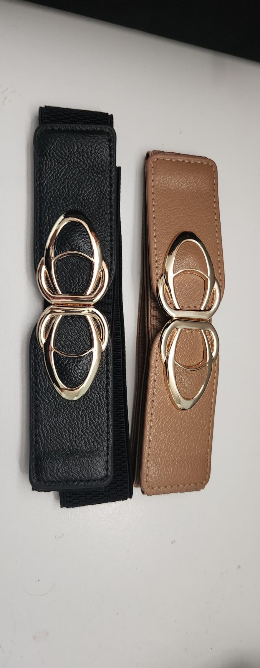 Beltox Womens Belts Elastic Stretch Cinch Plus Fashion Dress Belts for Ladies customer photo 1