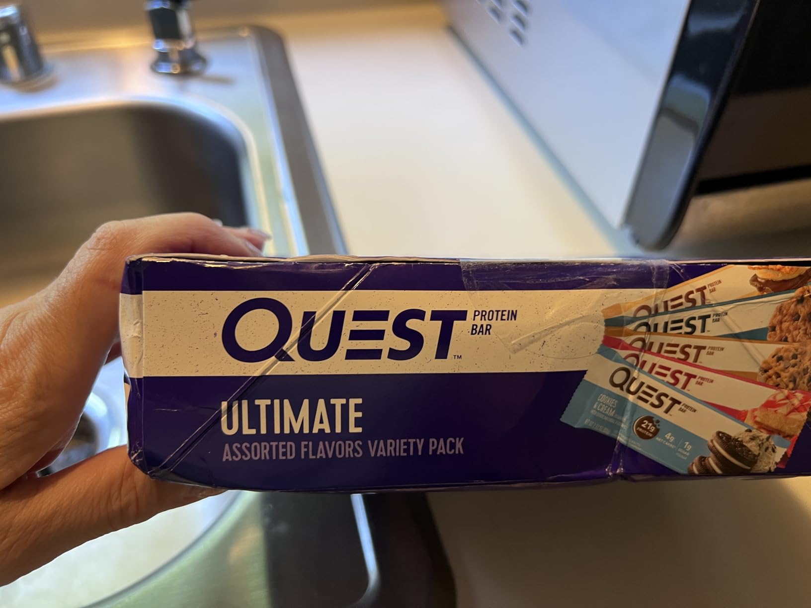 Quest Nutrition Ultimate Variety Pack Protein Bars, High Protein, 12 Count customer photo 1