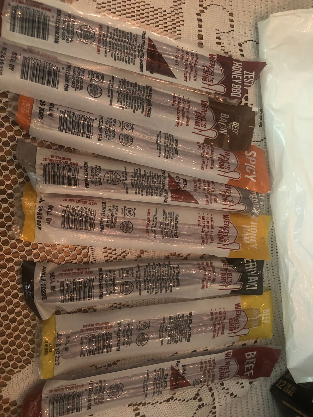 Wenzel's Farm Original Variety Snack Sticks, 16 Ct, Beef & Teriyaki, Keto customer photo 2