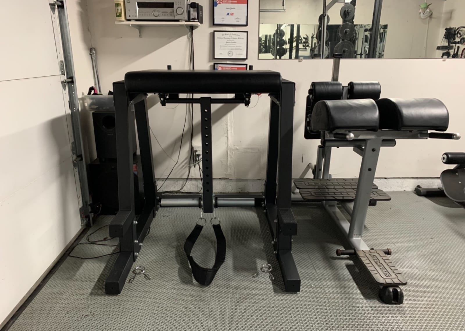 Titan Fitness H-PND, Reverse Hyperextensions Lower Body Machine, Rated 700 LB, Specialty Home Gym Machine for Physical Therapy, Back Rehab Exercises, and Everyday Training customer photo 1