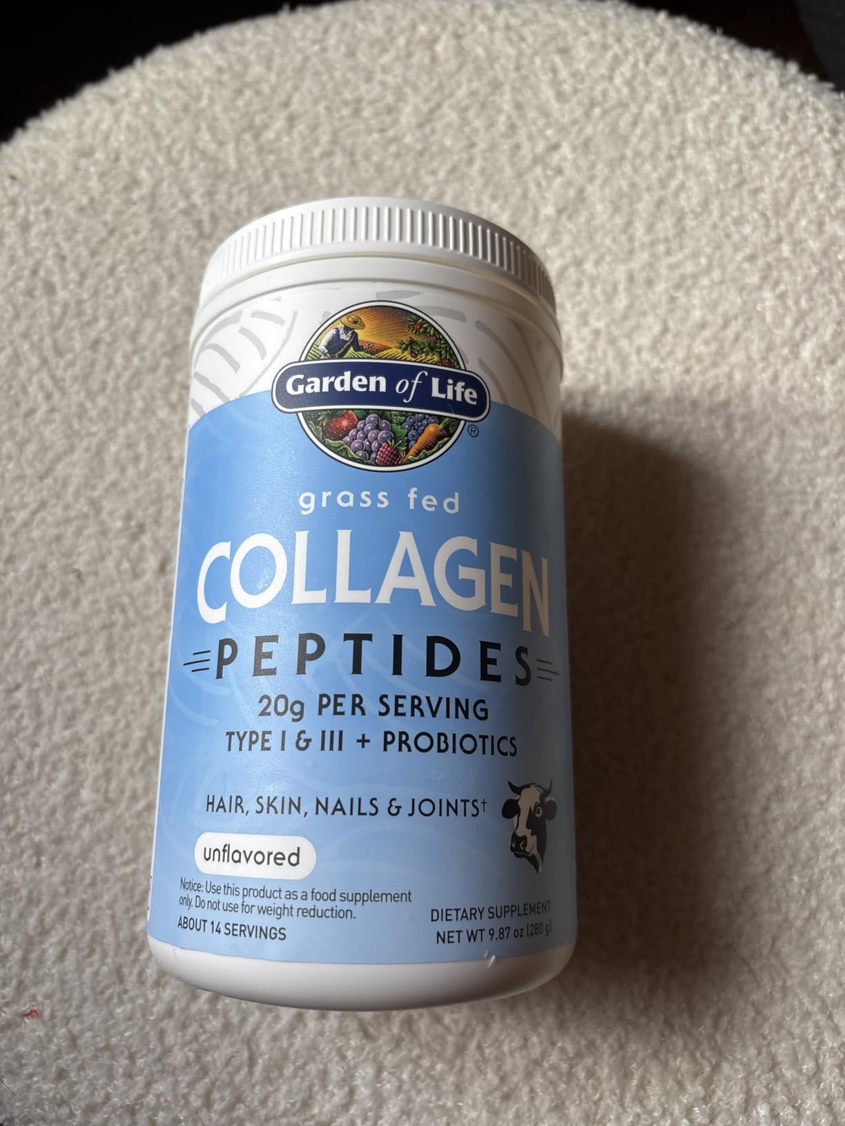 Garden of Life Grass Fed Collagen Powder, Unflavored, 28 Servings customer photo 2