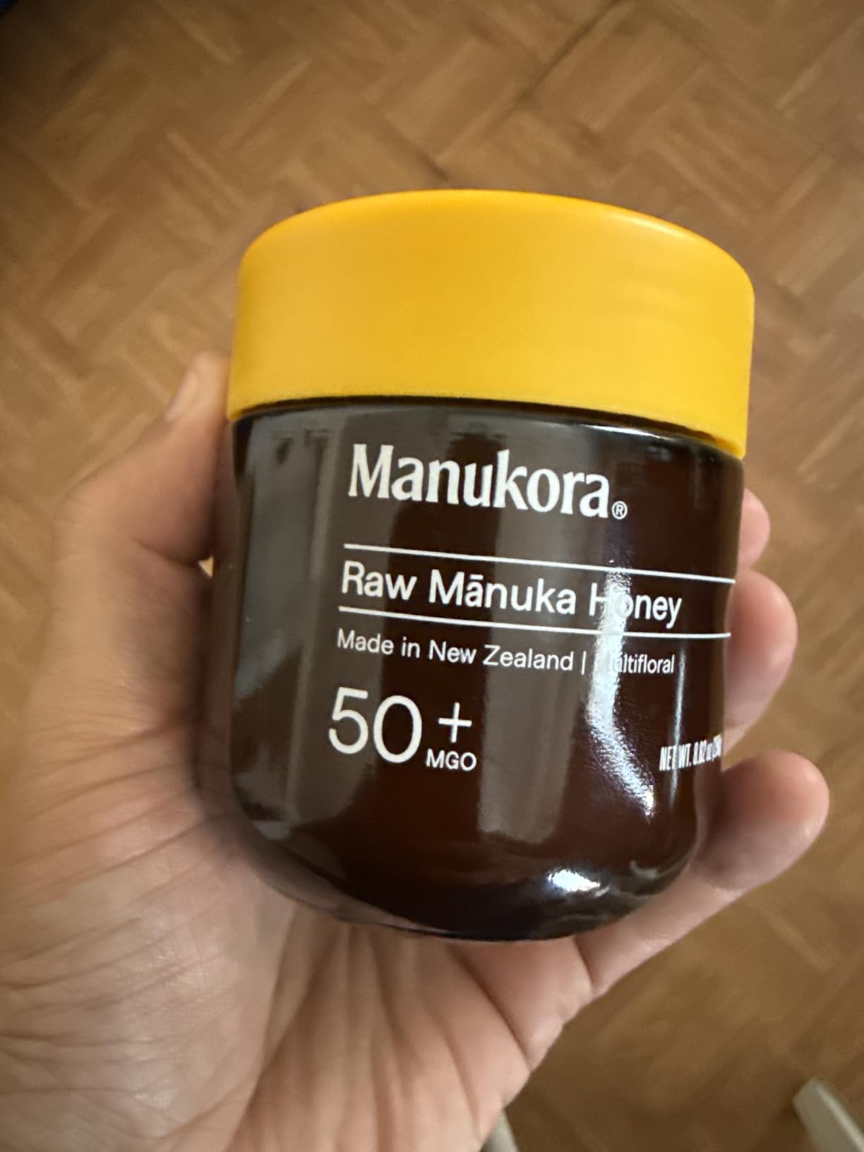 Manukora Raw Manuka Honey MGO 50+ New Zealand, Non-GMO, Daily Support, 250g customer photo 2