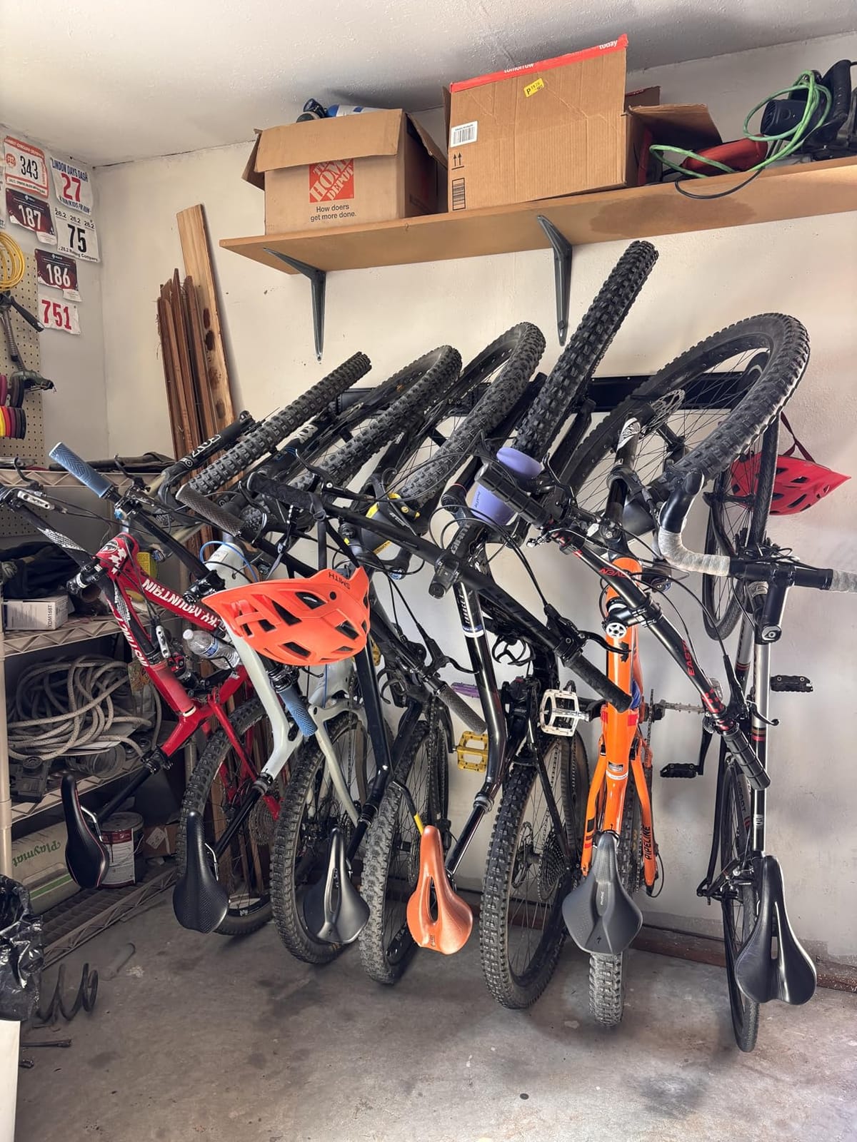 Ultrawall Stainless Steel Bike Storage Rack, Wall Mount 6 Bike Hanger customer photo 1